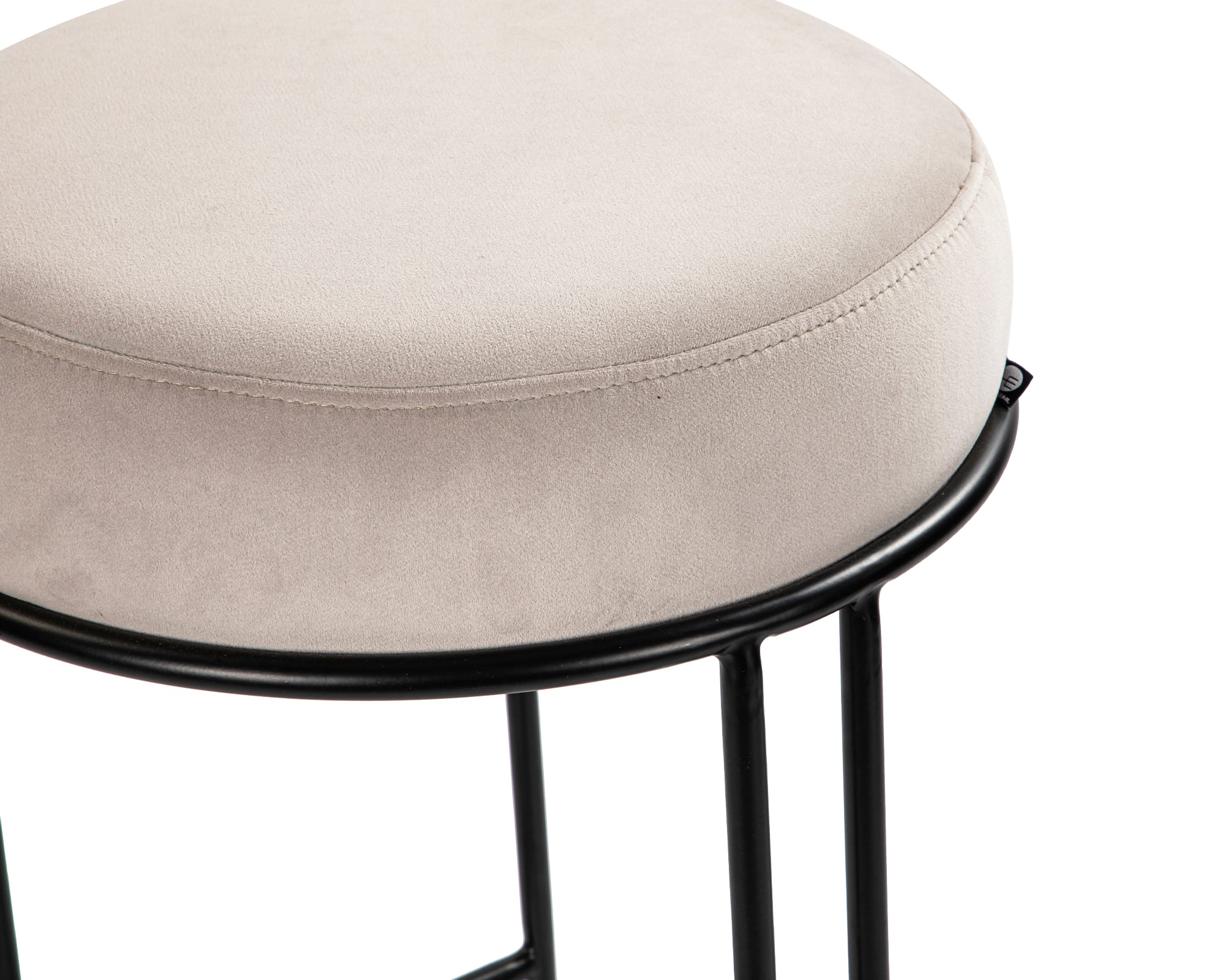 Compti Bar Stool - Megan Light Grey
