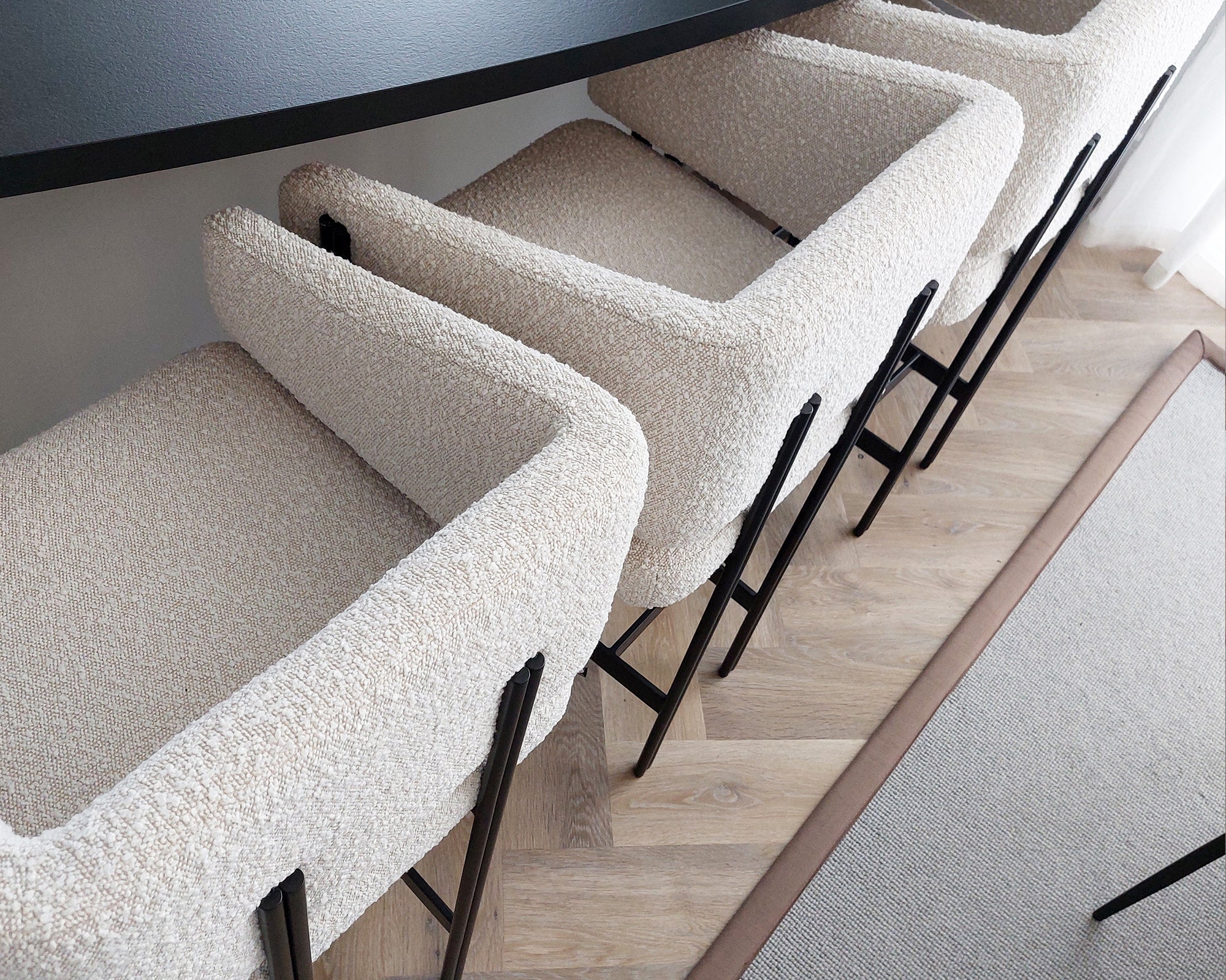 Tatler Dining Chair - Boucle Sand