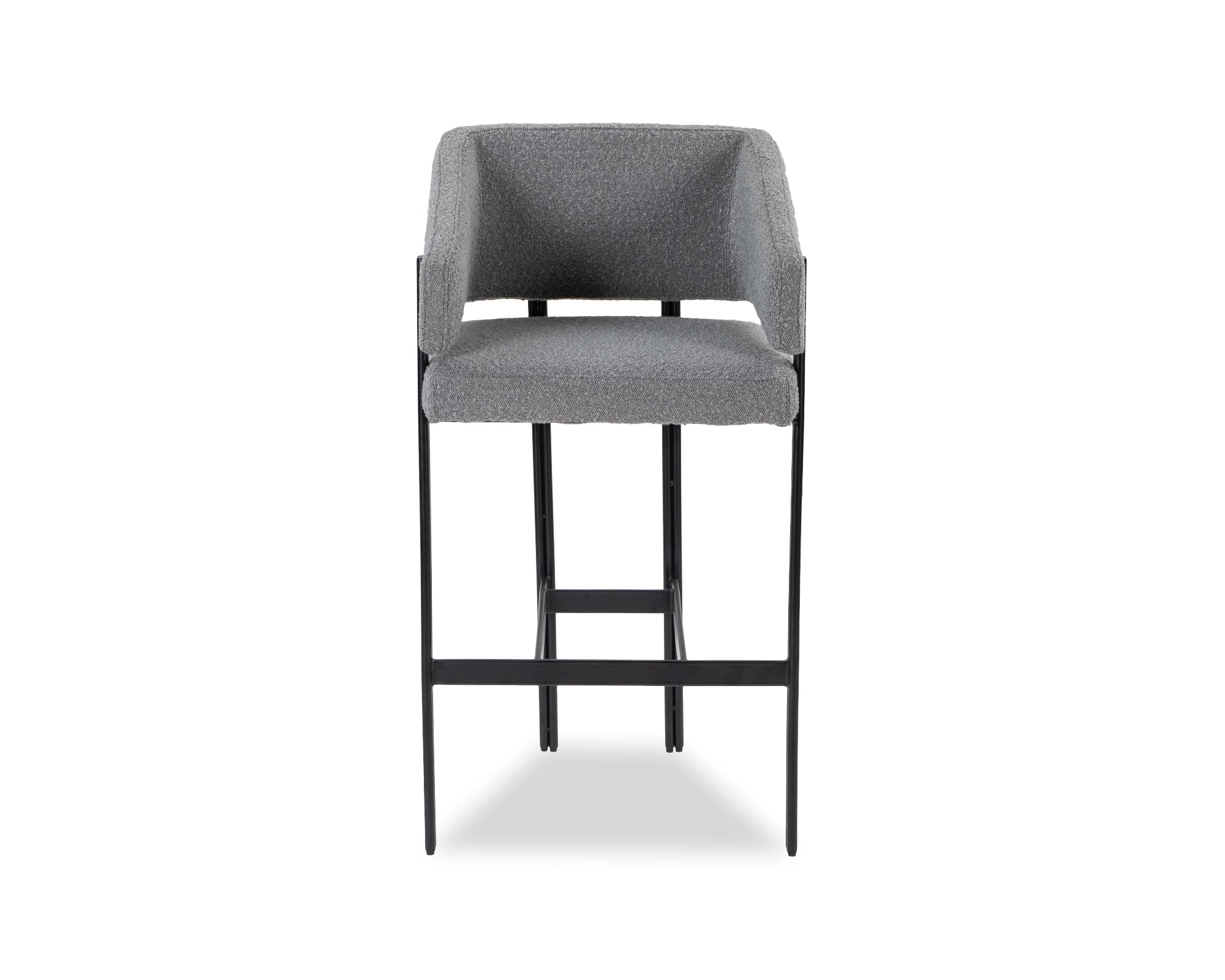 Tatler Boucle Grey Bar Stool small