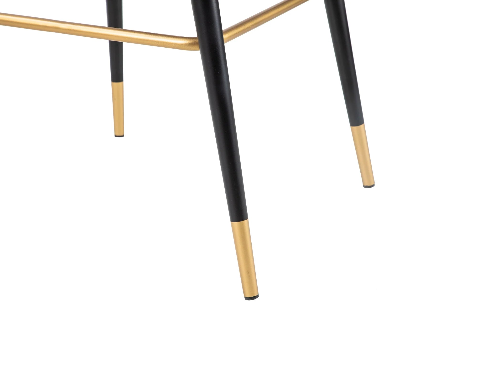 Maya Kaster II Anchor Grey Velvet Bar Stool