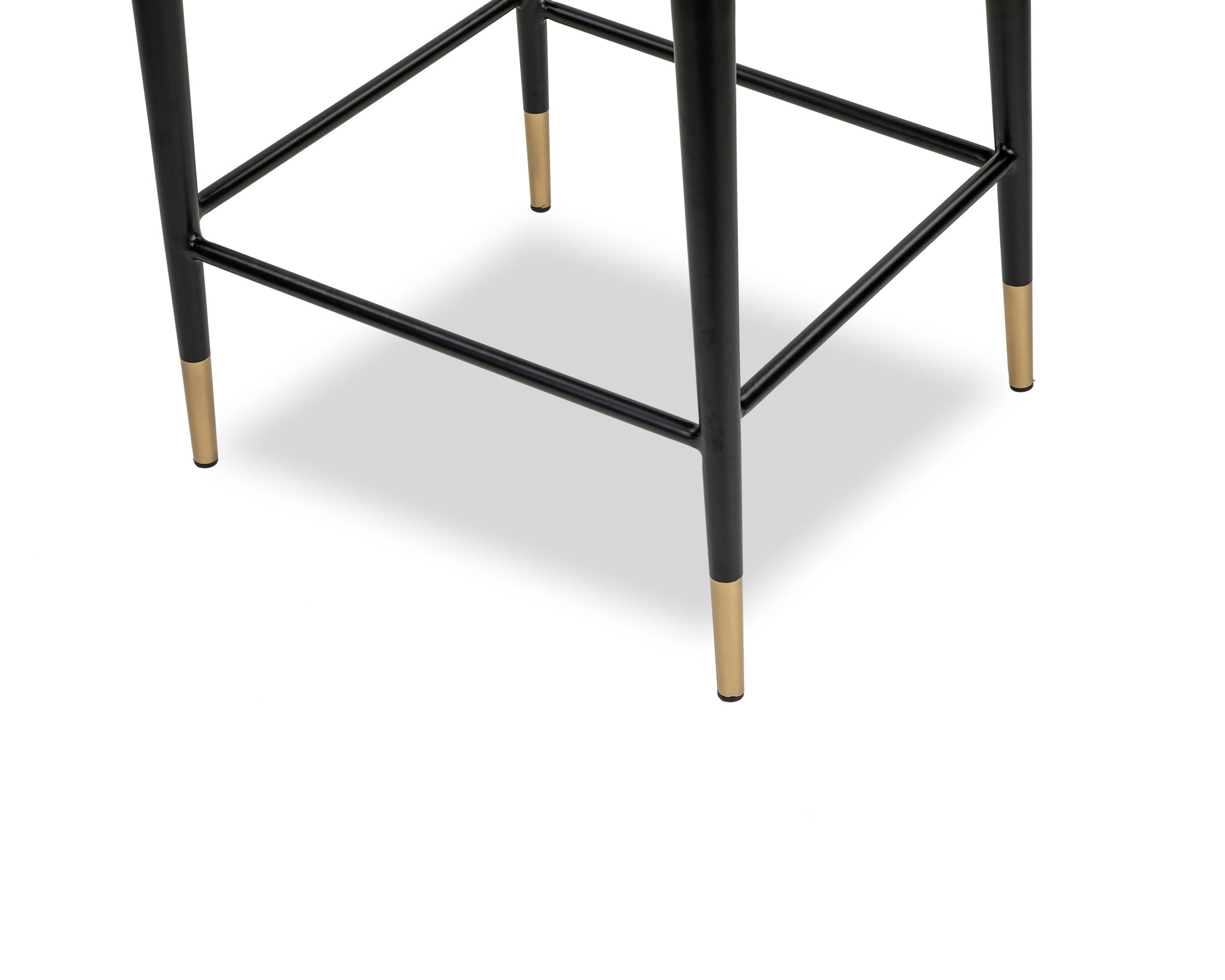 Coltrane Bar Stool -  Megan Light Grey Velvet