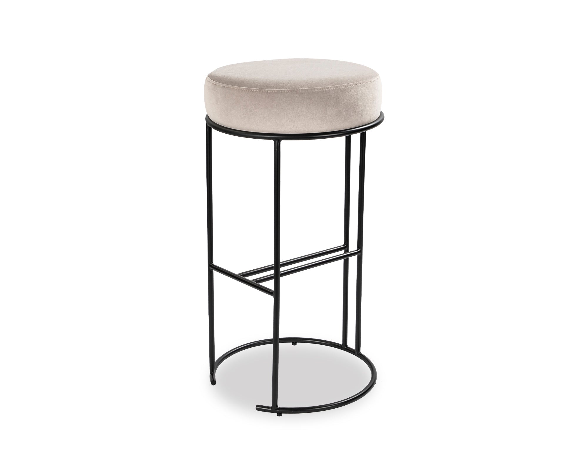 Compti Bar Stool - Megan Light Grey