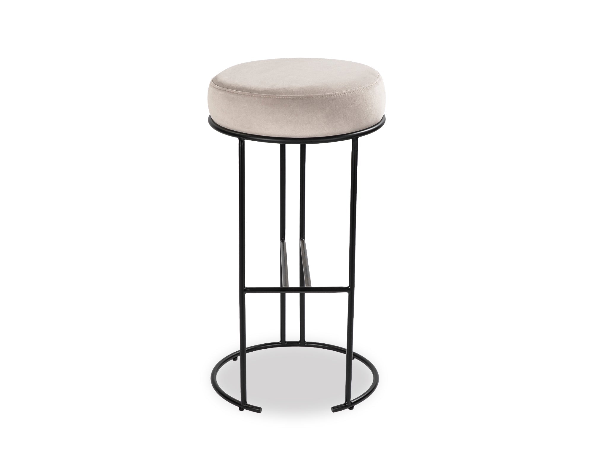 Compti Bar Stool - Megan Light Grey