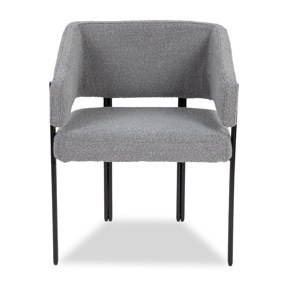 Tatler Boucle Grey Dining Chair