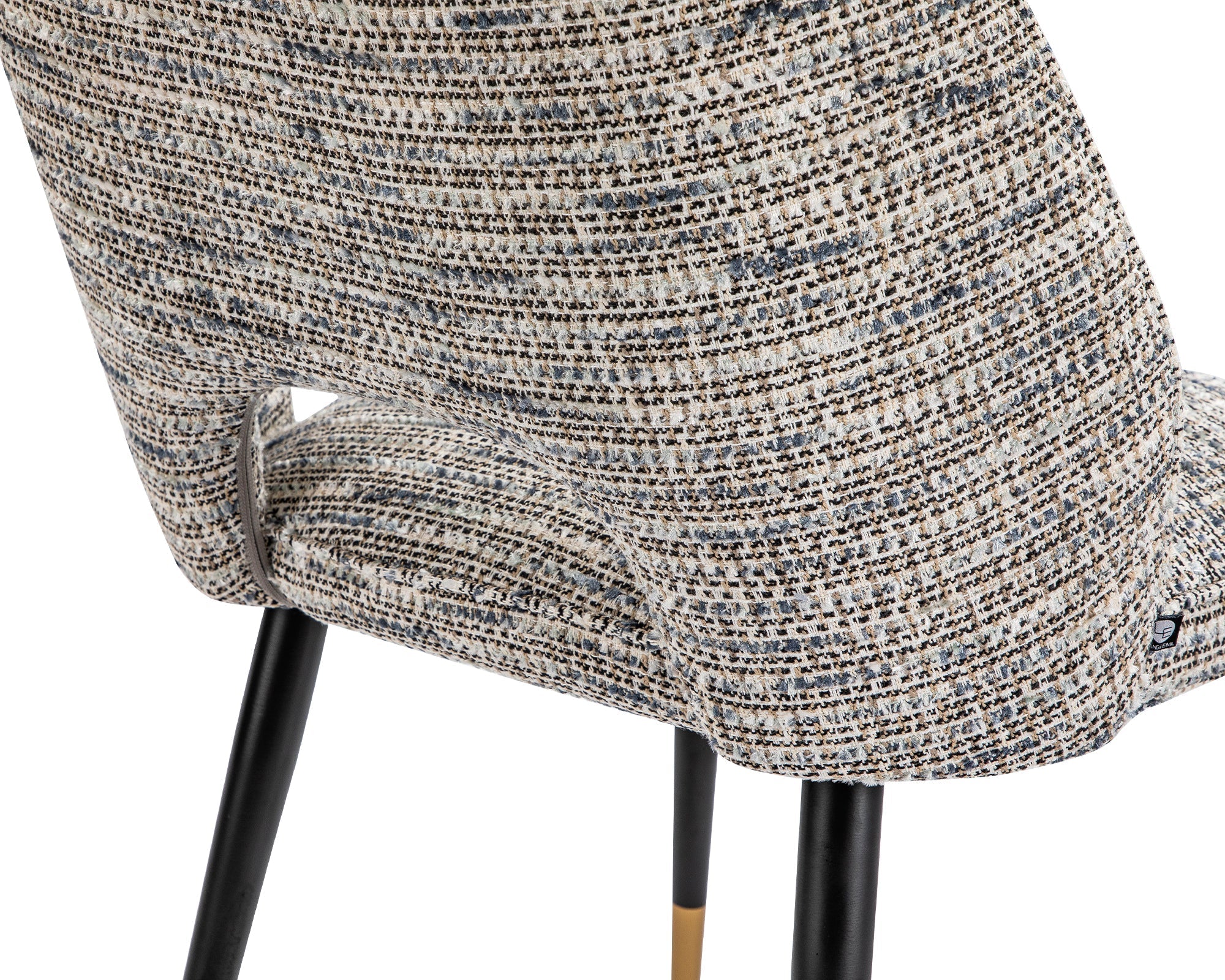 Jagger Dining Chair set of 2 - Sherpa Grey