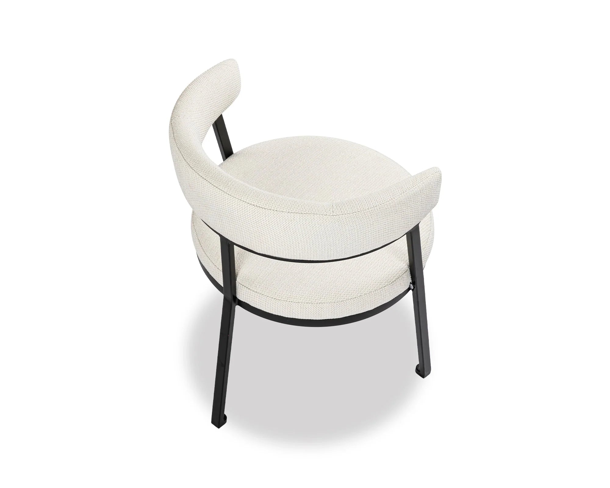 Bonnet Pilman Beige Linen Look Dining Chair
