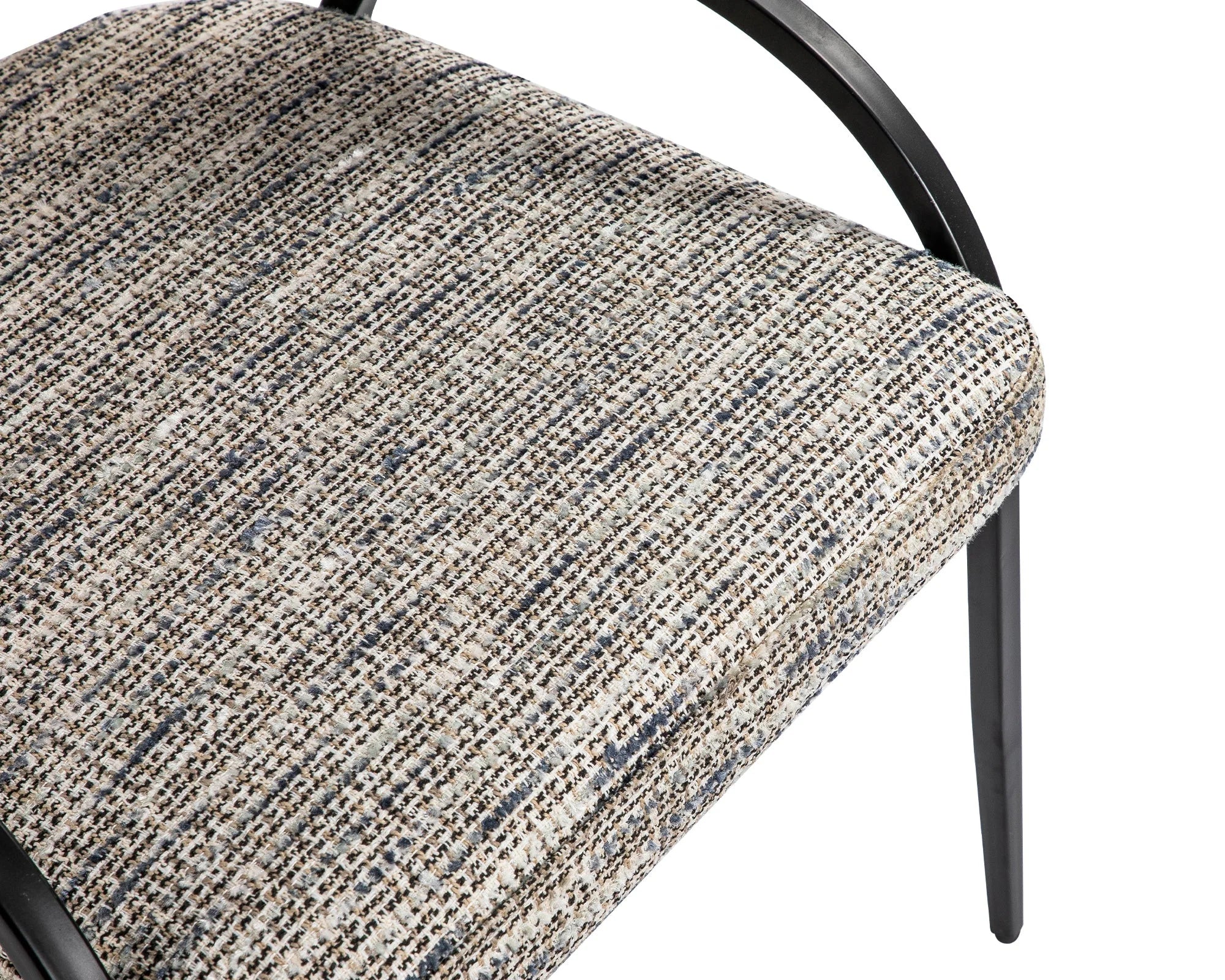 Pavilion Sherpa Grey Chenille Dining Chair