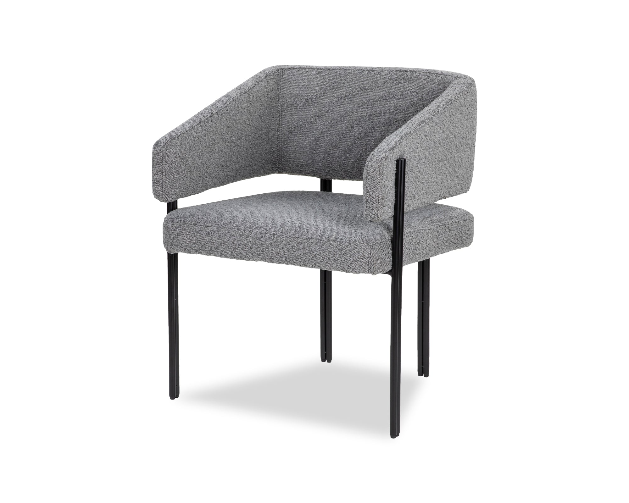 Tatler Dining Chair S - Boucle Grey