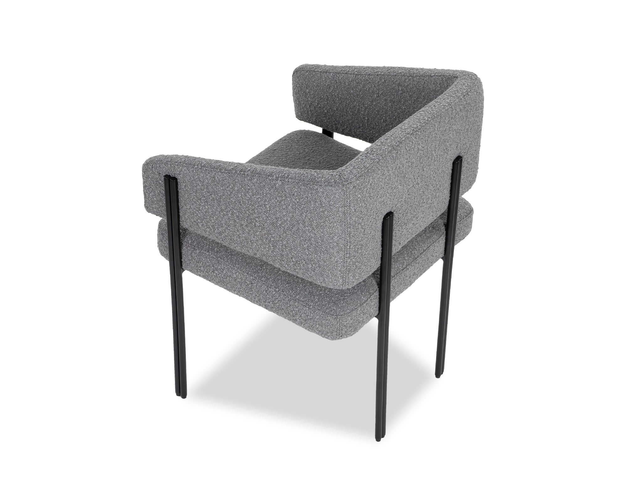 Tatler Dining Chair S - Boucle Grey