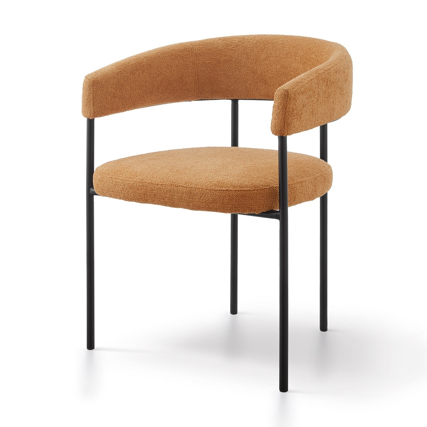 Katania Lander Ochre Chenille Dining Chair