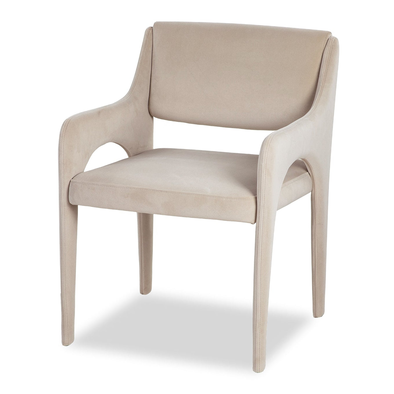 Godard Kaster II Pebble Velvet Dining Chair