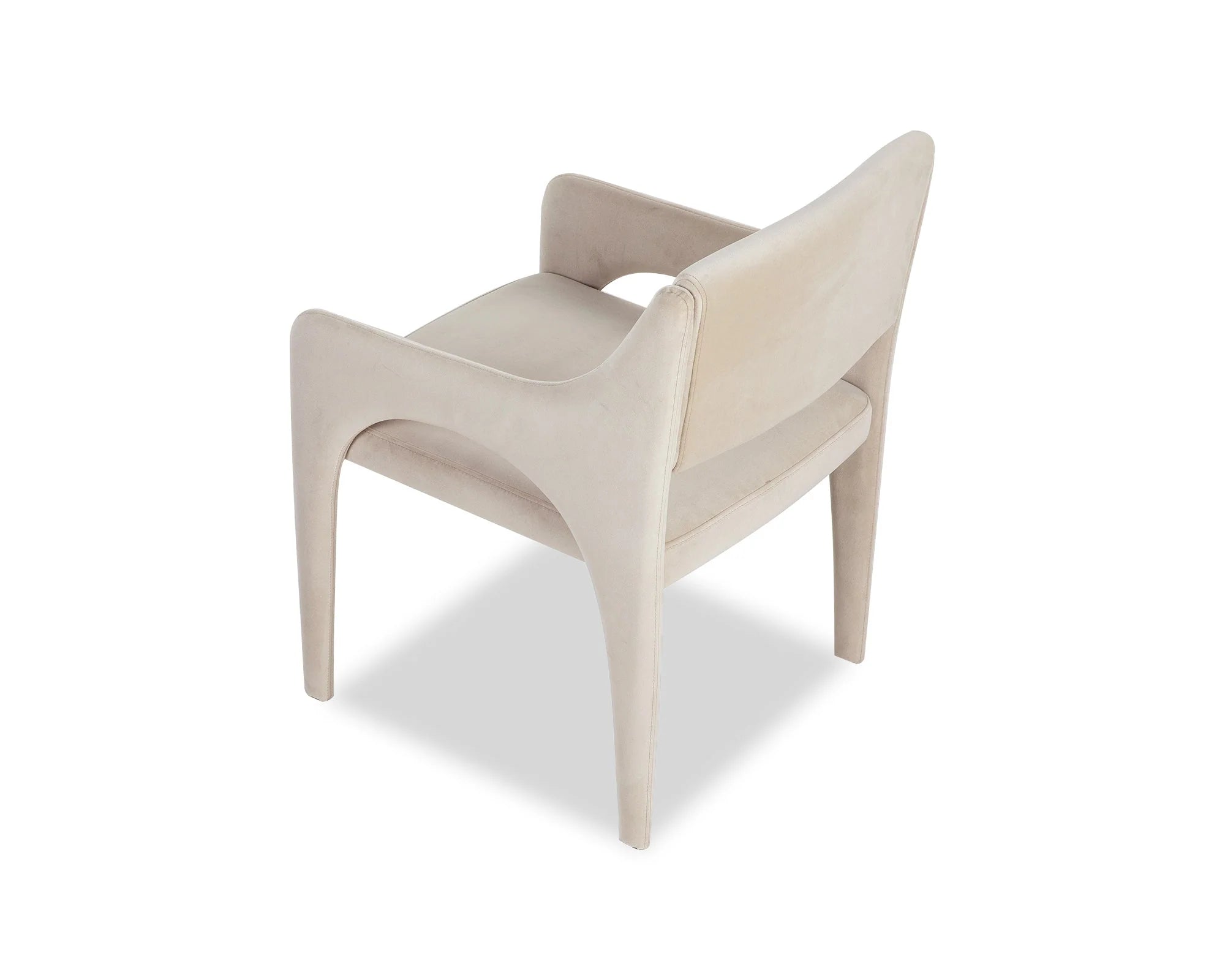 Godard Kaster II Pebble Velvet Dining Chair