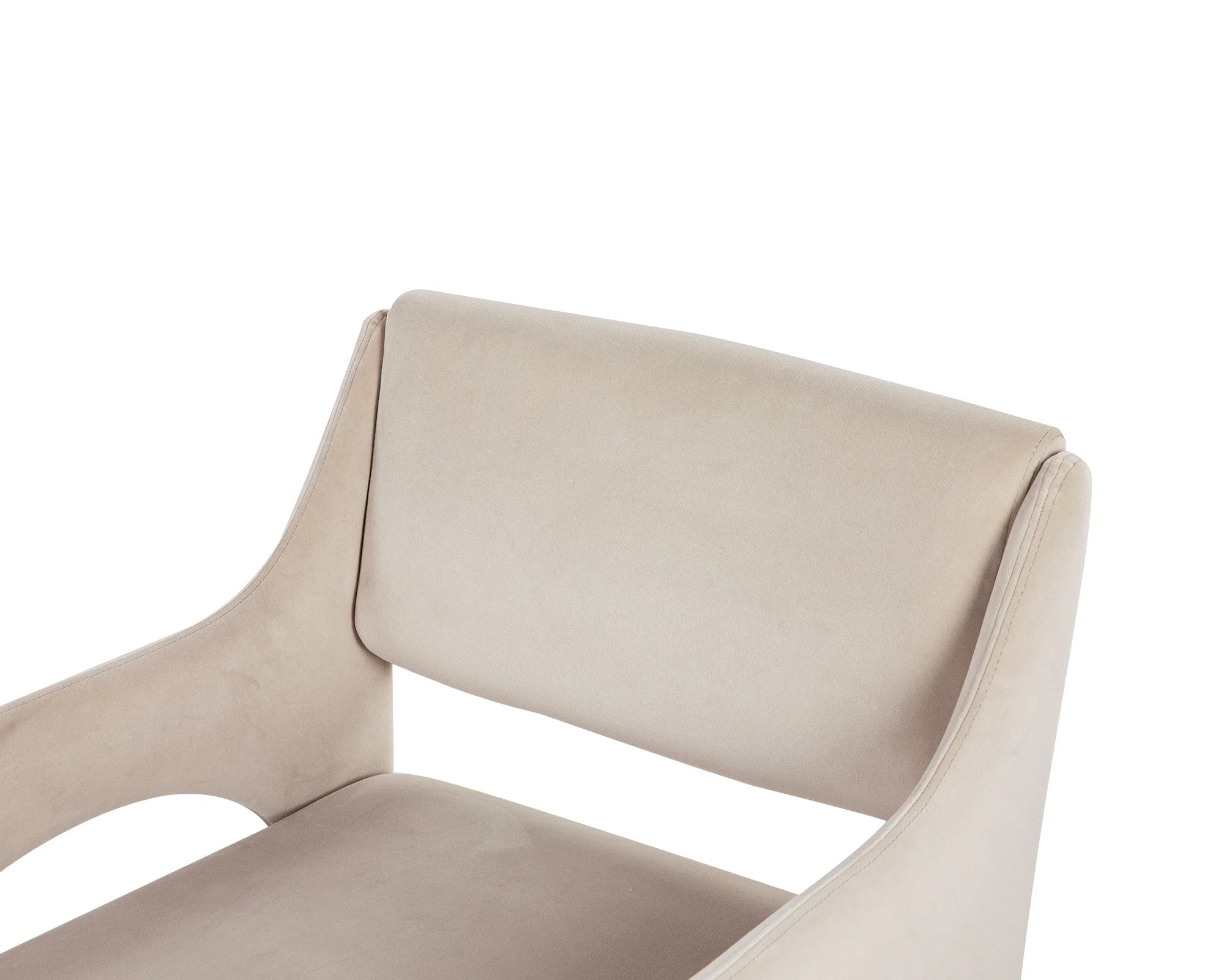 Godard Kaster II Pebble Velvet Dining Chair
