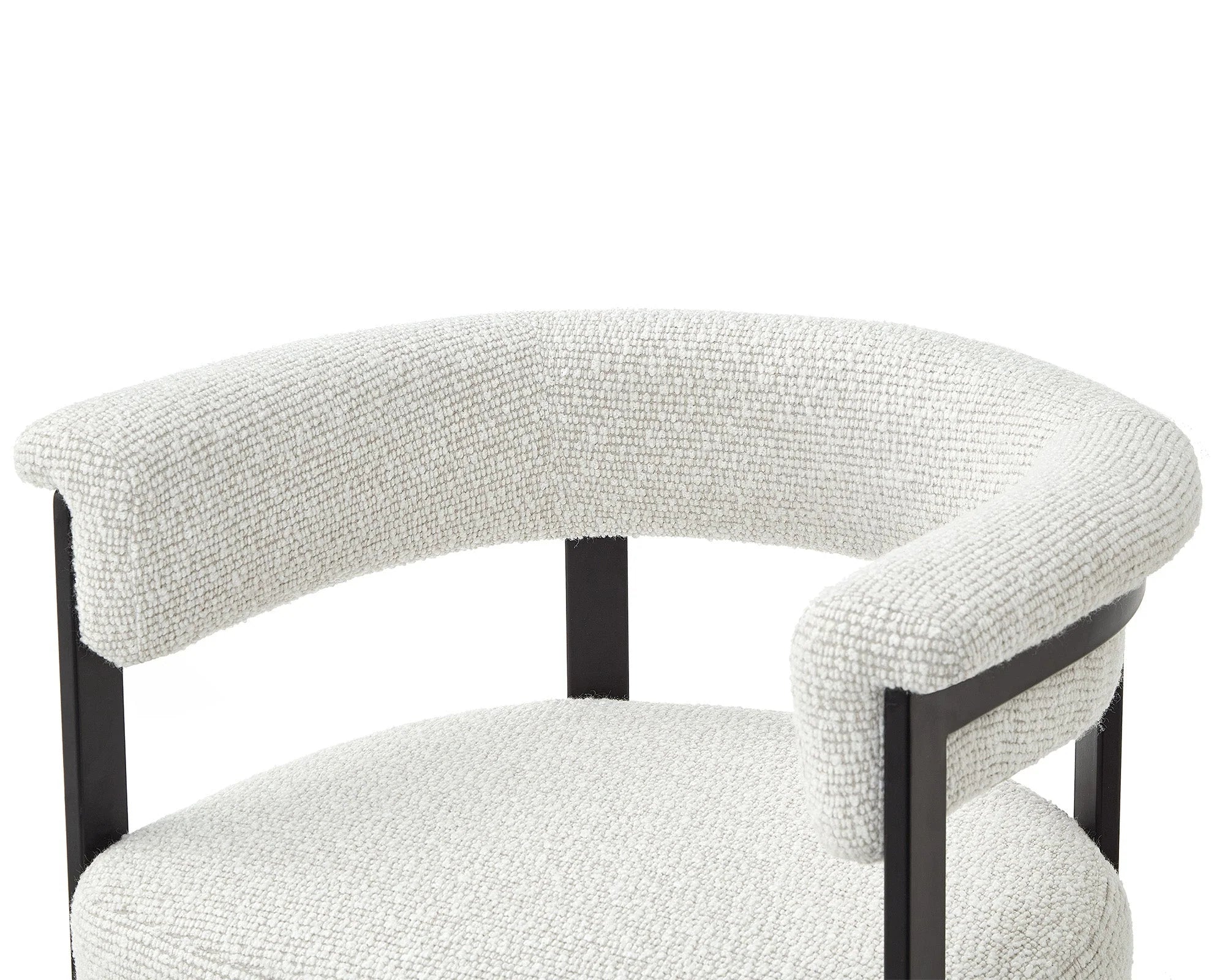 Vita Solo Beige Chenille Dining Chair