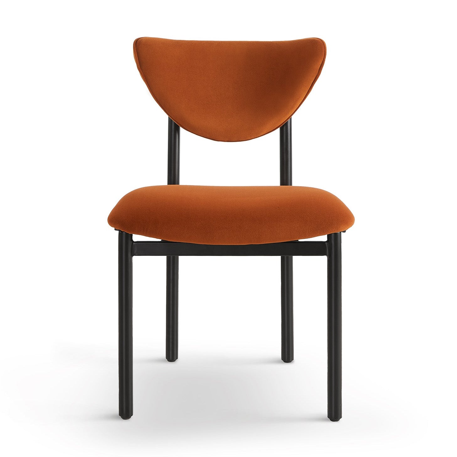 Set of 2 Noah Megan Oxide Velvet Dining Chairs