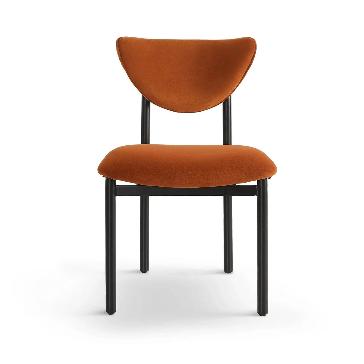Set of 2 Noah Megan Oxide Velvet Dining Chairs
