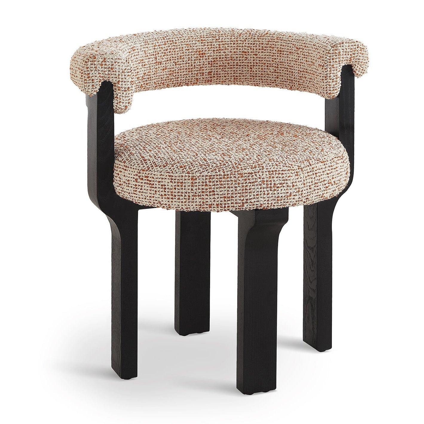 Elba Dexter Sparkle Citrus Linen Look Dining Chair