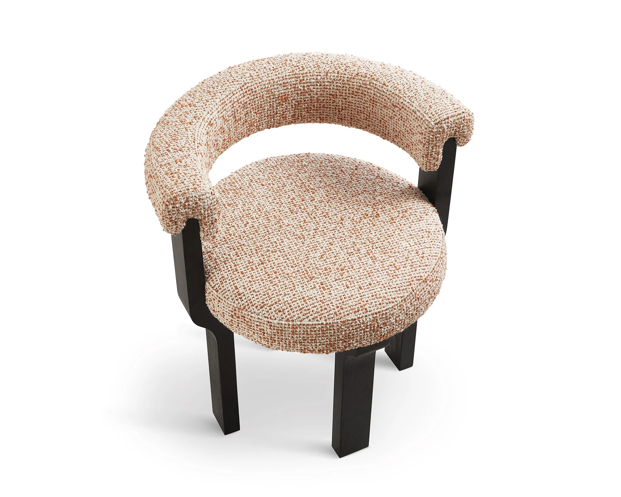 Elba Dexter Sparkle Citrus Linen Look Dining Chair