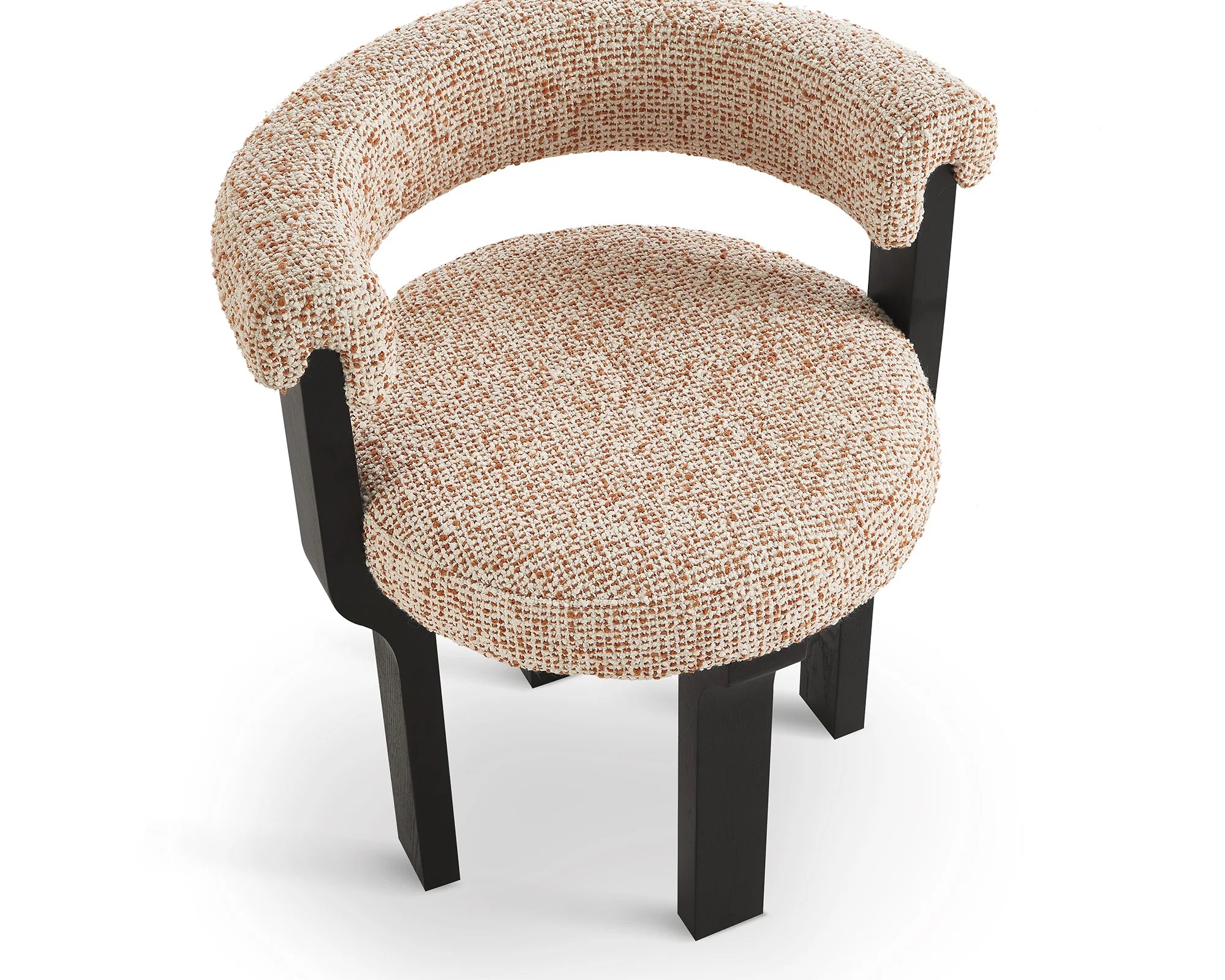 Elba Dexter Sparkle Citrus Linen Look Dining Chair