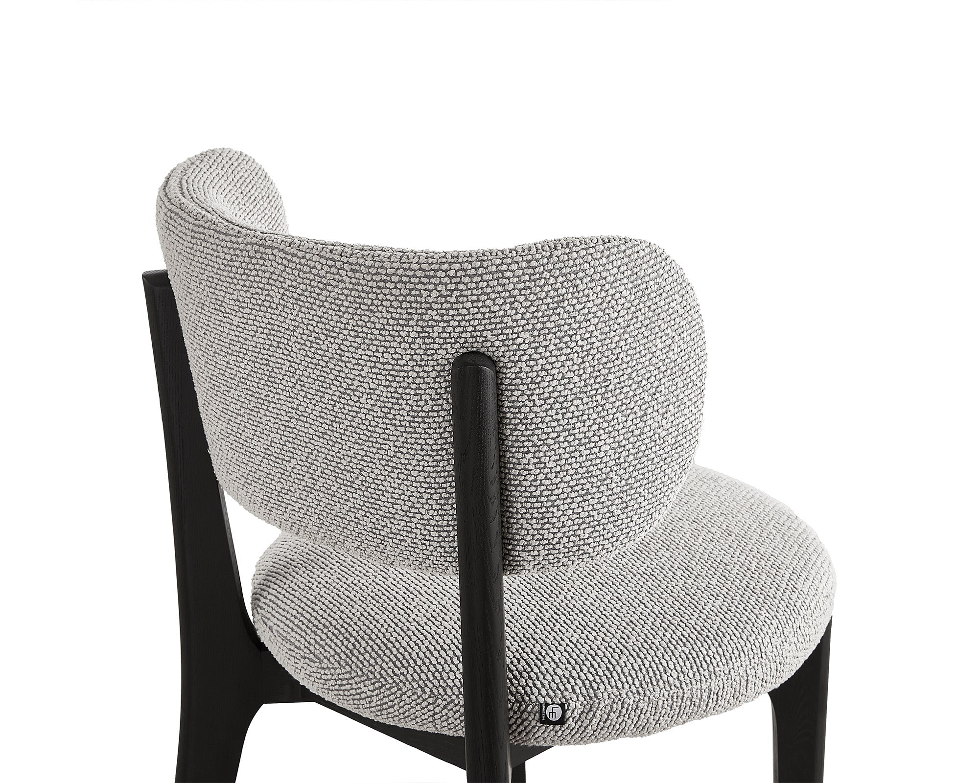 Set of 2 Collins Dining Chairs - Kelpa Textured Taupe