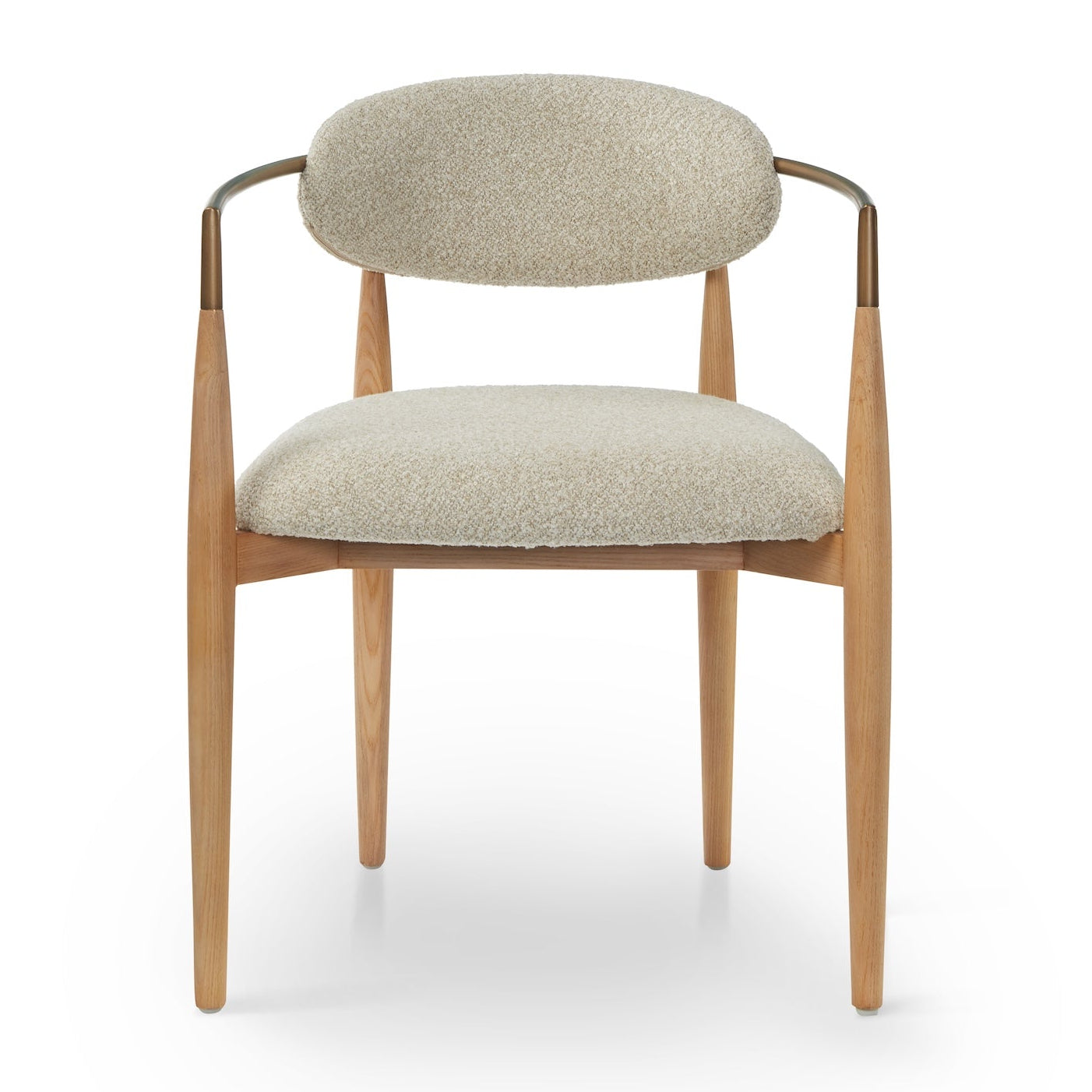 Nivelle Dining Chair - Capella Sand & Brushed Natural Wood