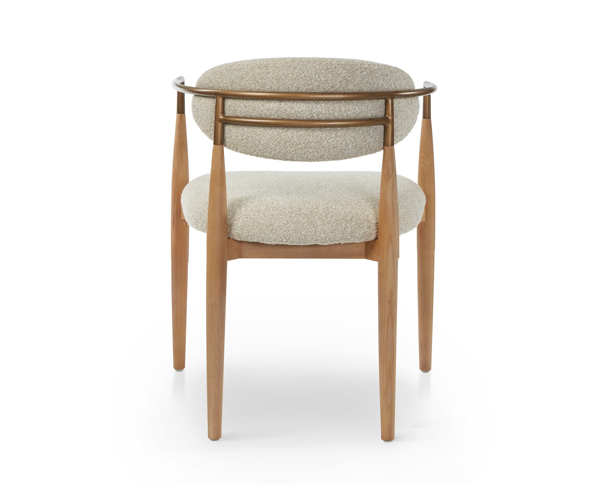 Nivelle Dining Chair - Capella Sand & Brushed Natural Wood