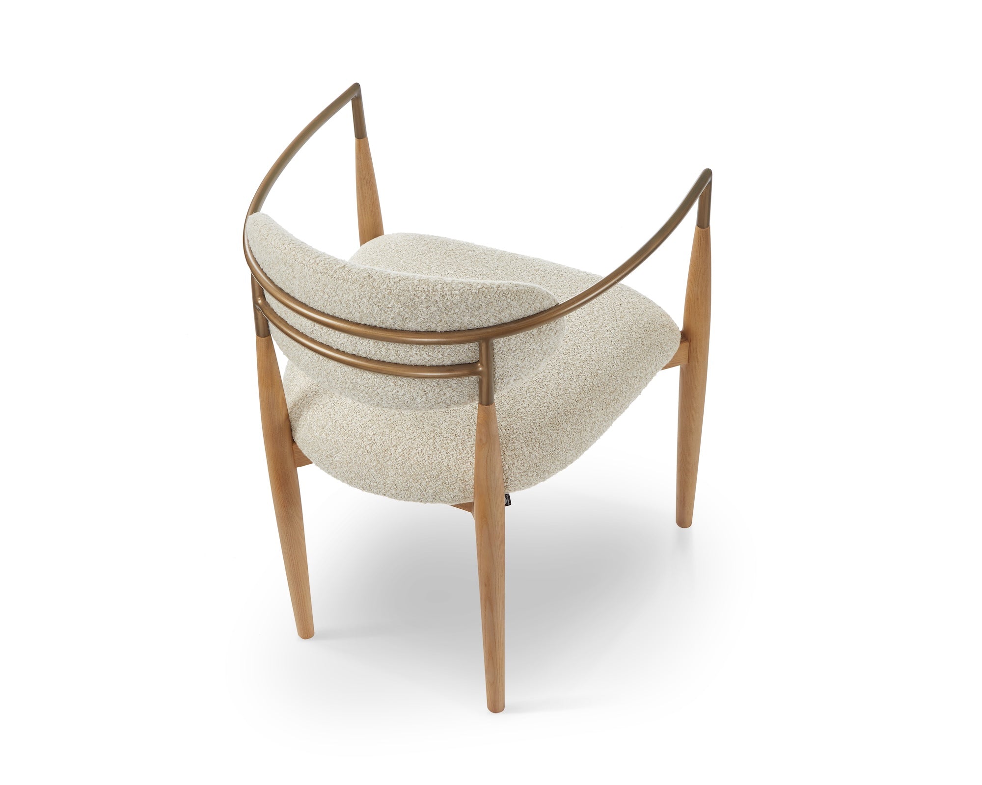 Nivelle Dining Chair - Capella Sand & Brushed Natural Wood