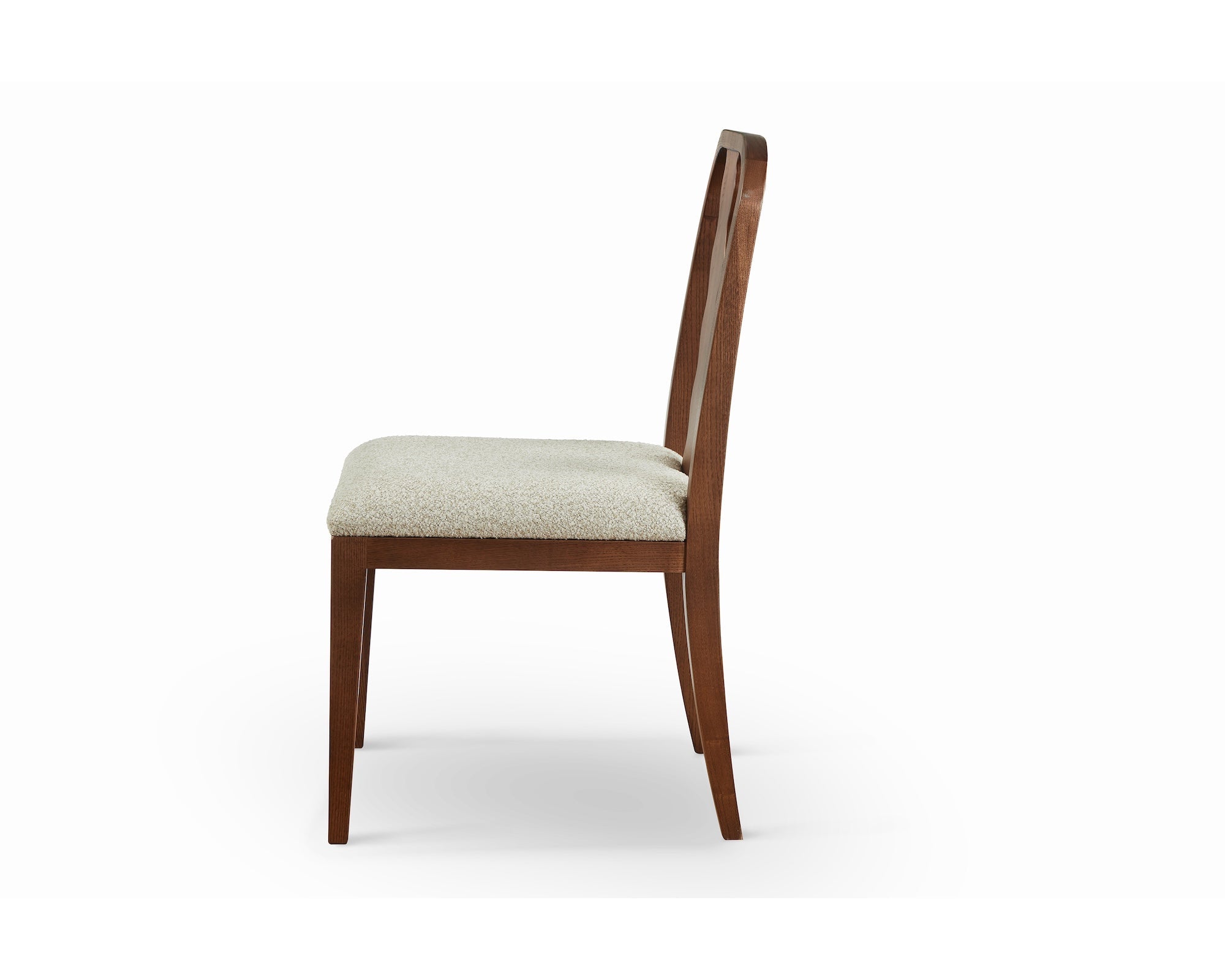 Set of 2 Diane Dining Chairs - Capella Sand & Brushed Brown