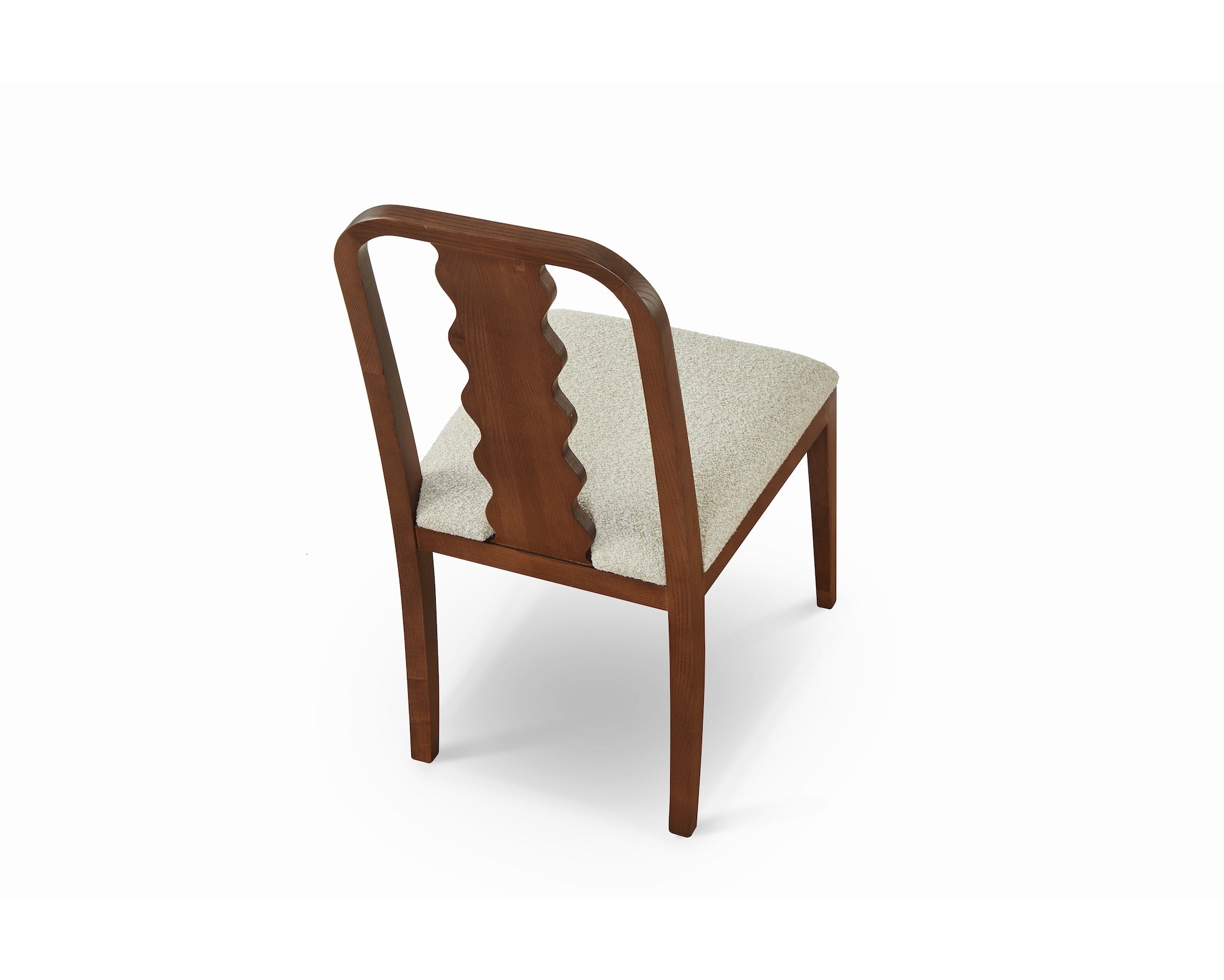 Set of 2 Diane Dining Chairs - Capella Sand & Brushed Brown