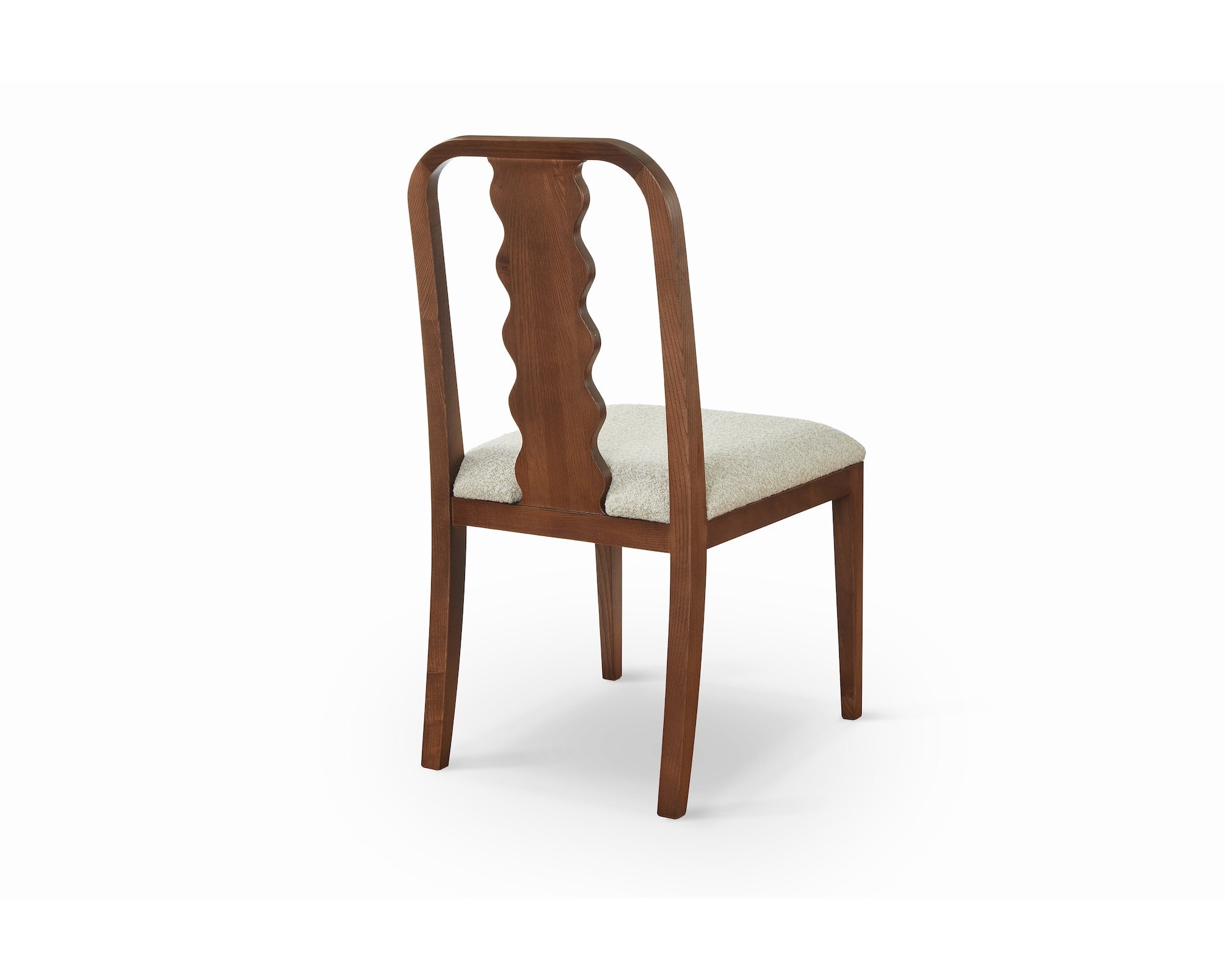 Set of 2 Diane Dining Chairs - Capella Sand & Brushed Brown