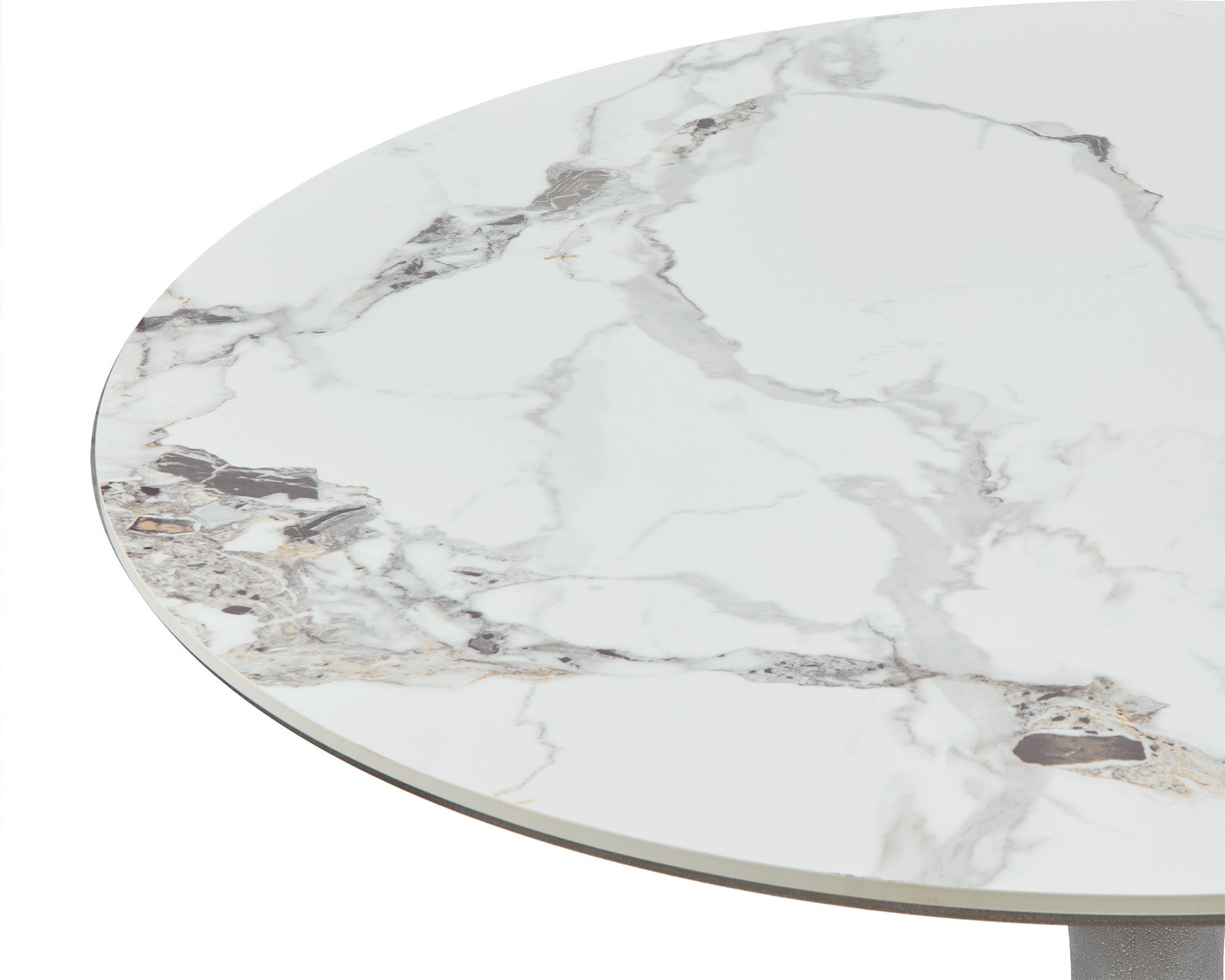 Stella Dining Table - Plata White Marble Effect