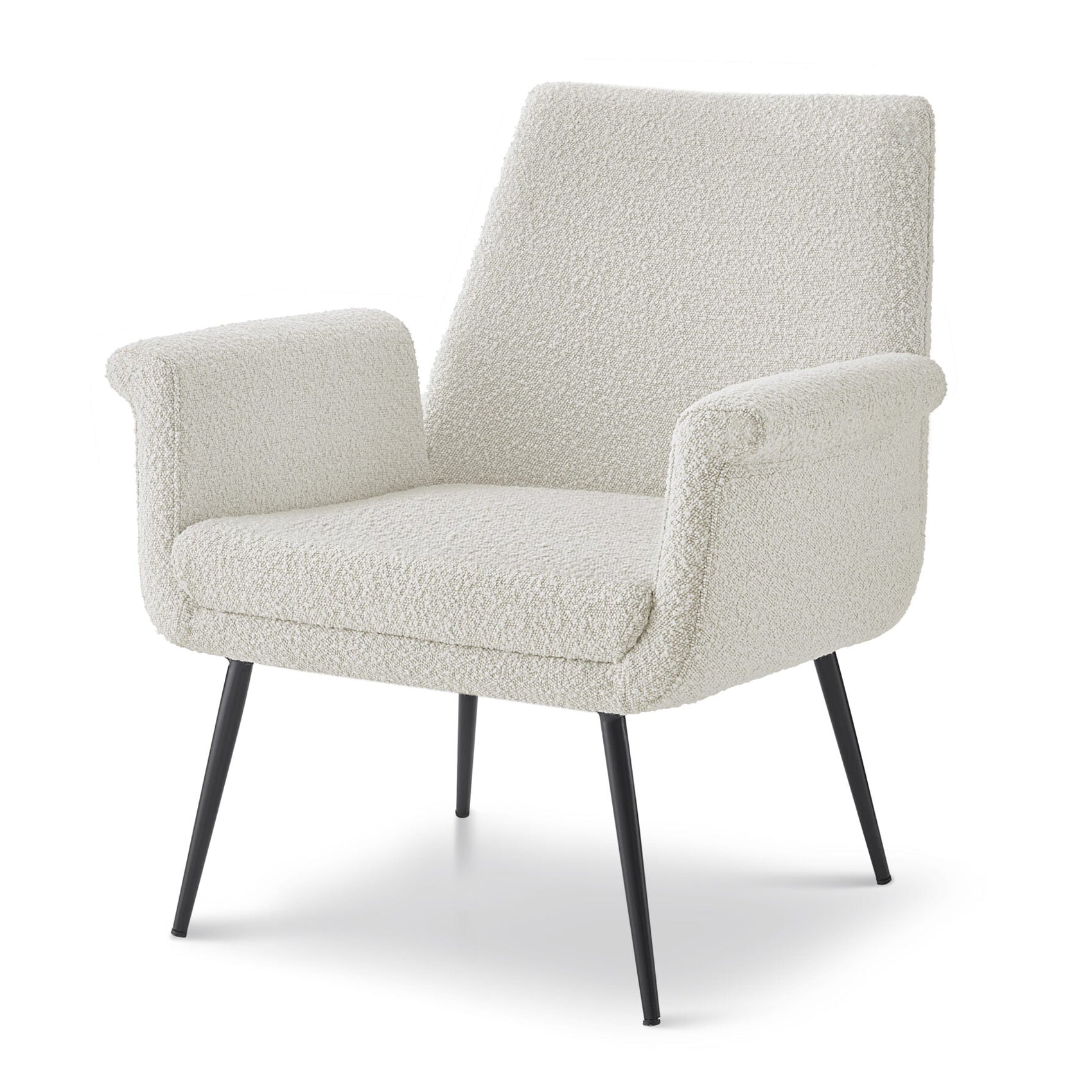 Fiore Sand Cream Boucle Armchair