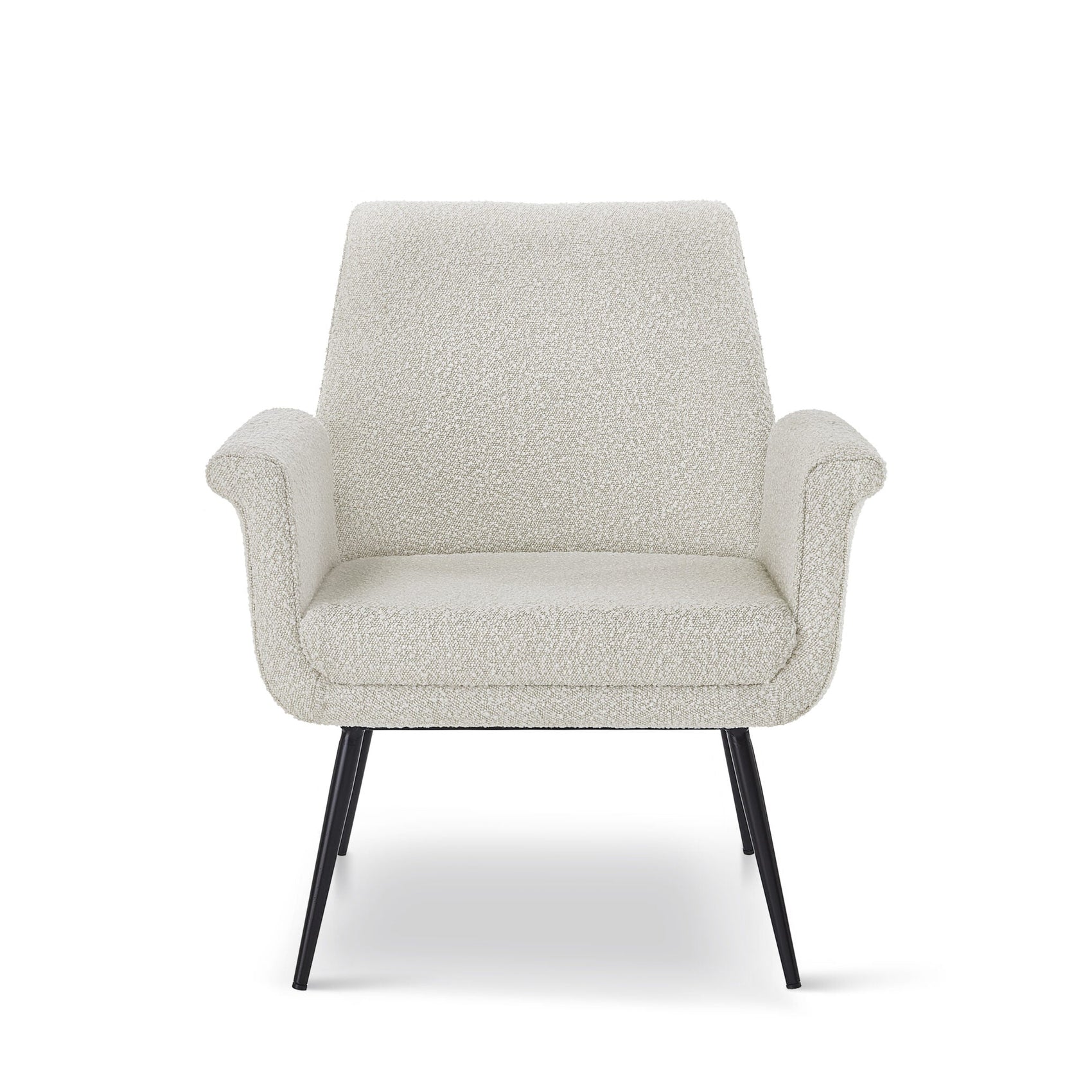 Fiore Sand Cream Boucle Armchair