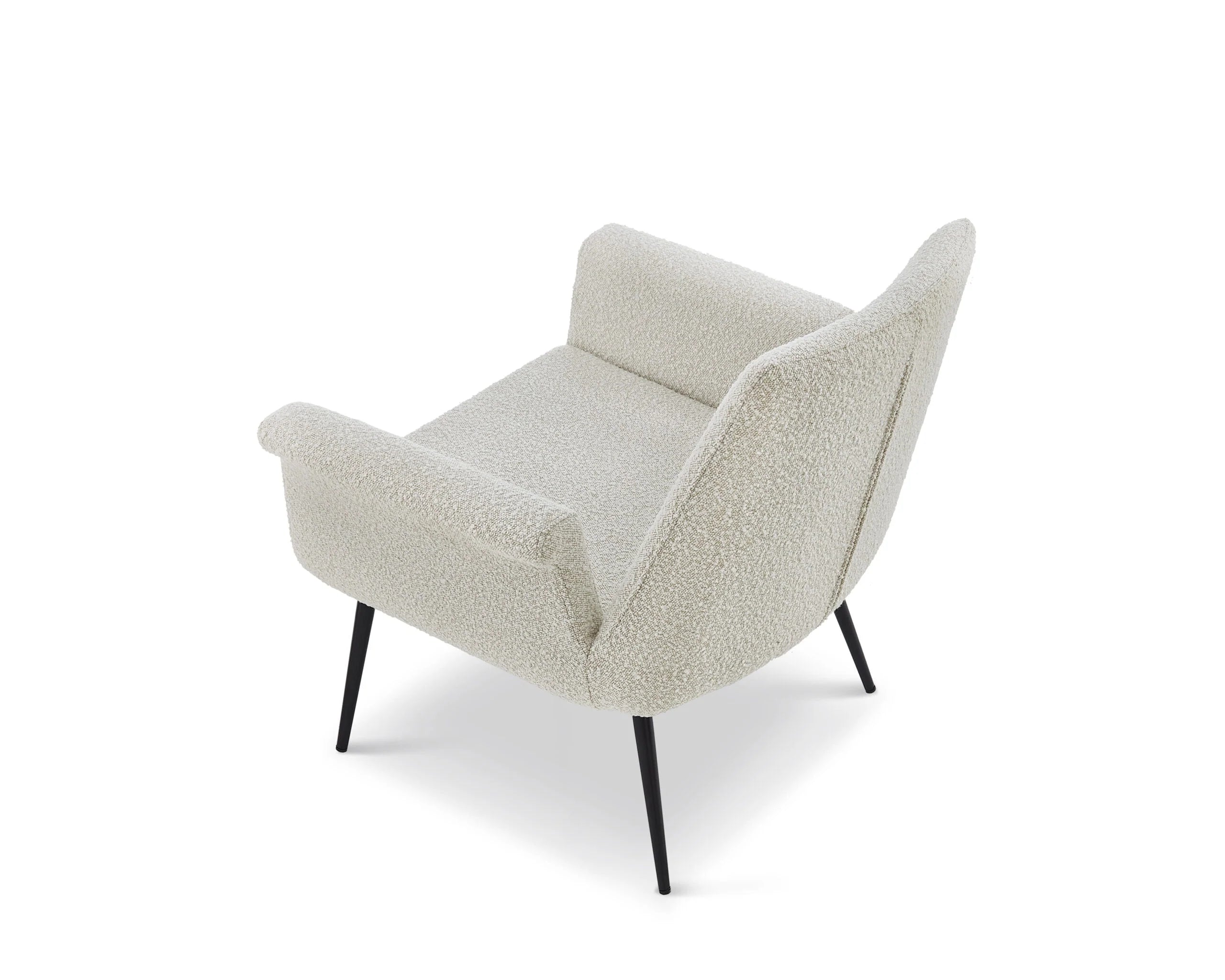 Fiore Sand Cream Boucle Armchair