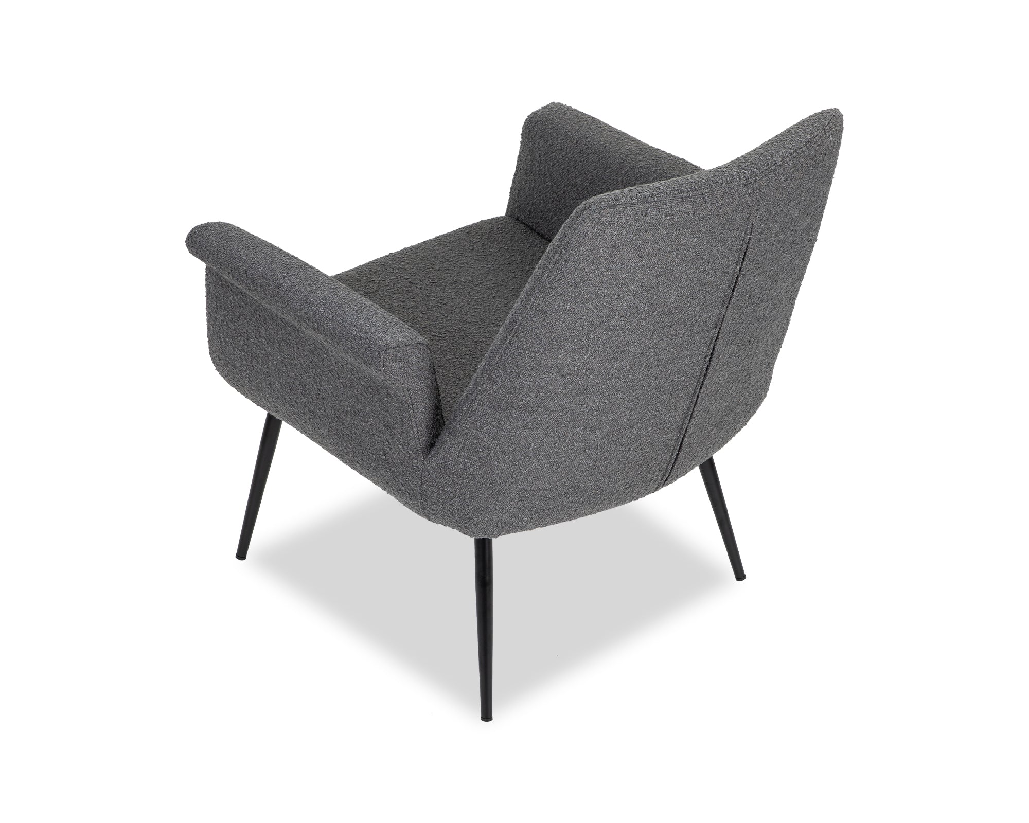Fiore Armchair - Boucle Graphic Grey