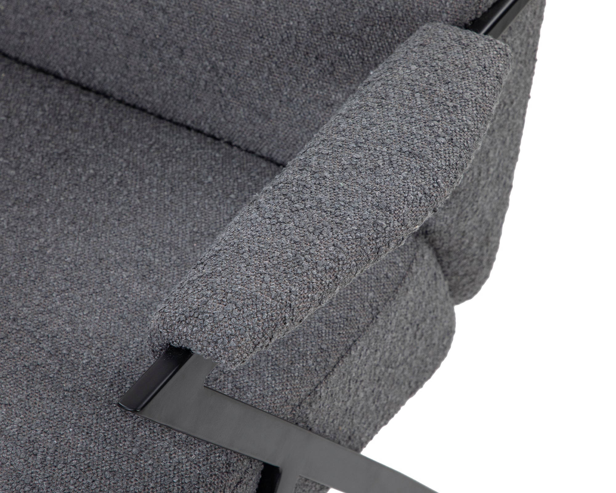 Ponti Armchair - Boucle Graphic Grey