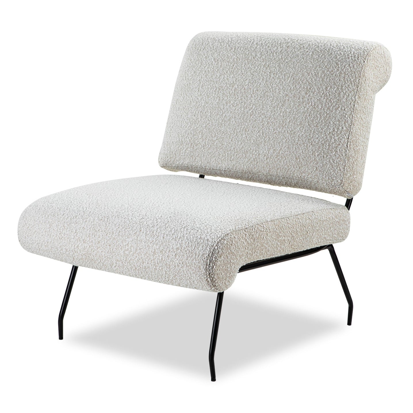 Abacus Sand Cream Boucle Armchair