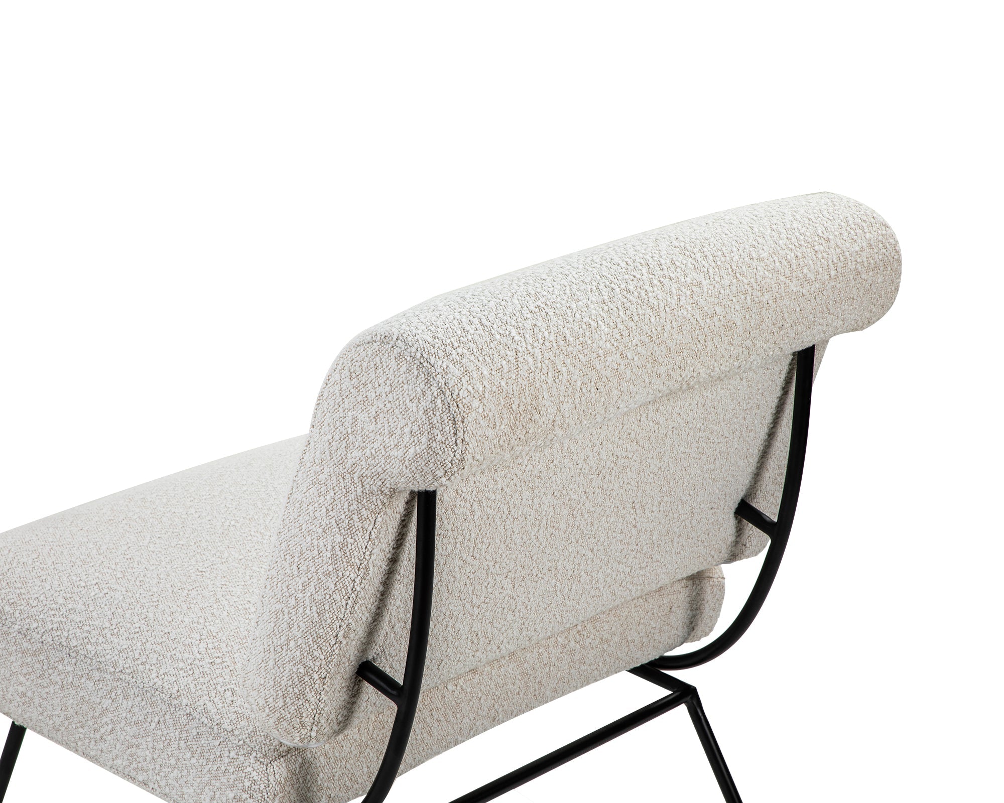 Abacus Armchair - Sand Cream Boucle
