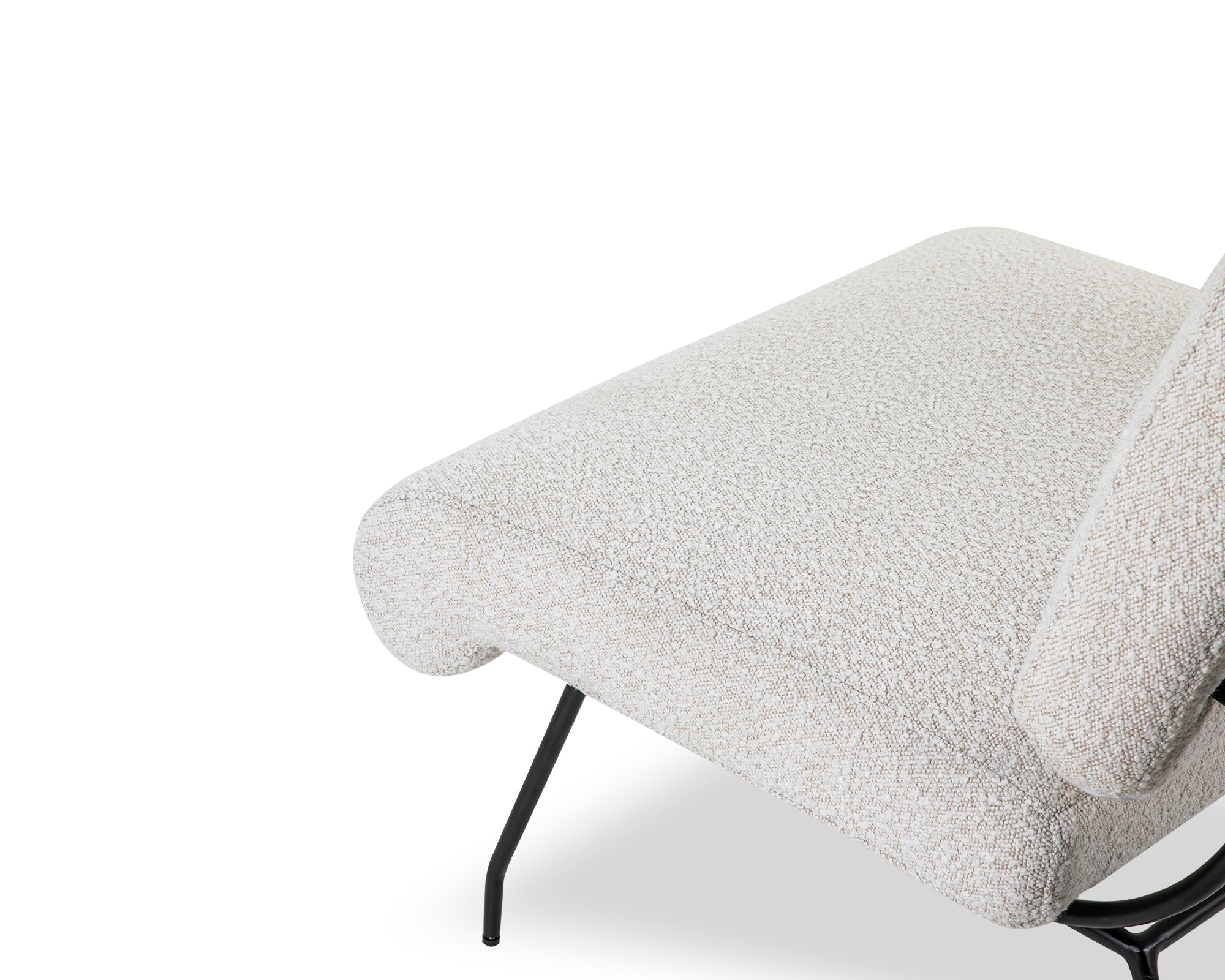 Abacus Armchair - Sand Cream Boucle