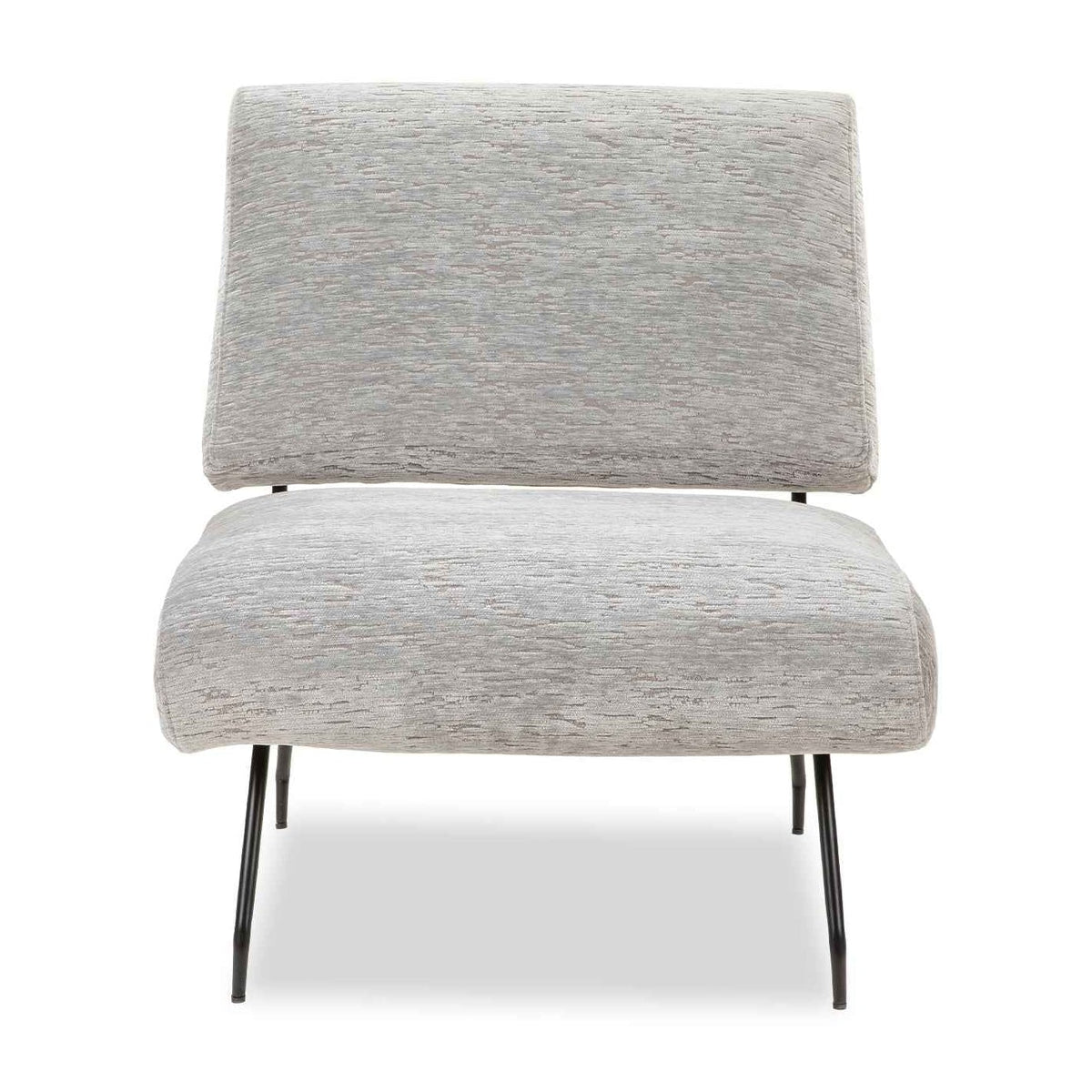 Abacus Vintage Silver Linen Look Armchair