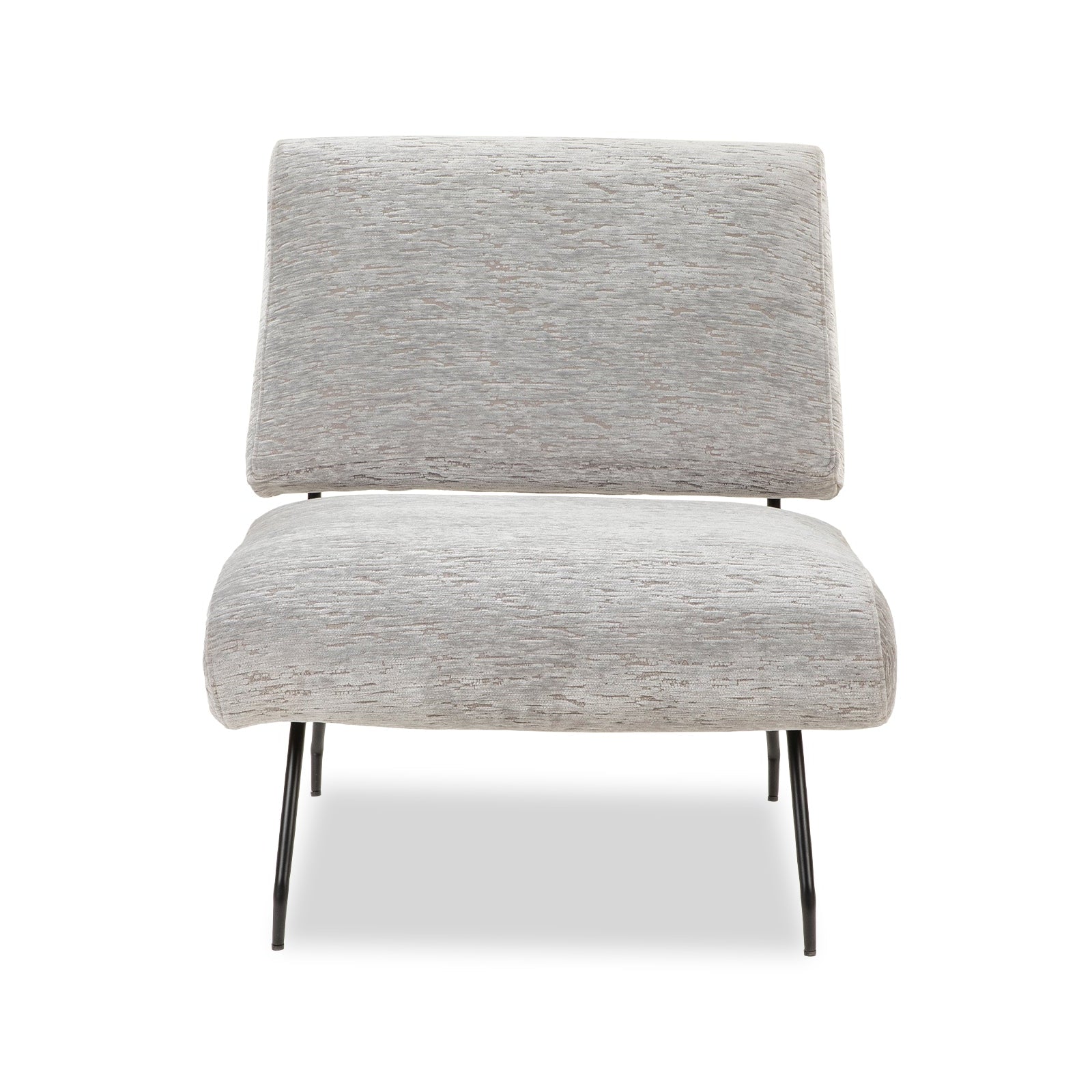 Abacus Vintage Silver Linen Look Armchair
