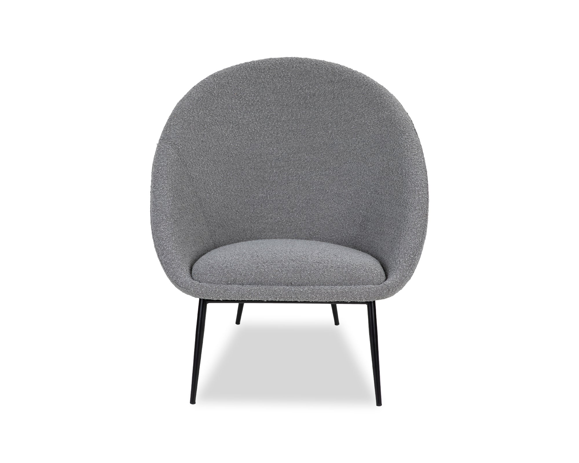 Ovalo Armchair - Boucle Grey
