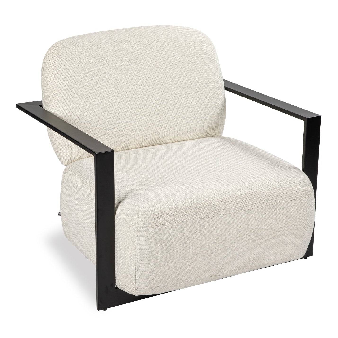 Archivolto Pilman Beige Linen Look Armchair