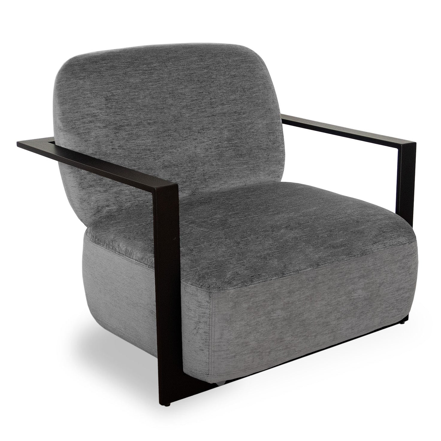 Archivolto Sysley Chalk II Grey Chenille Armchair
