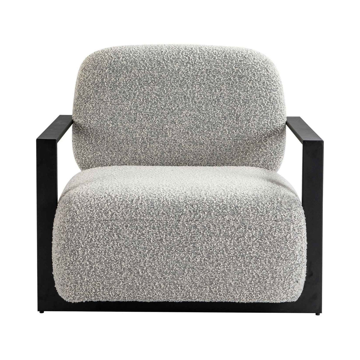 Archivolto Whisk Grey Boucle Armchair