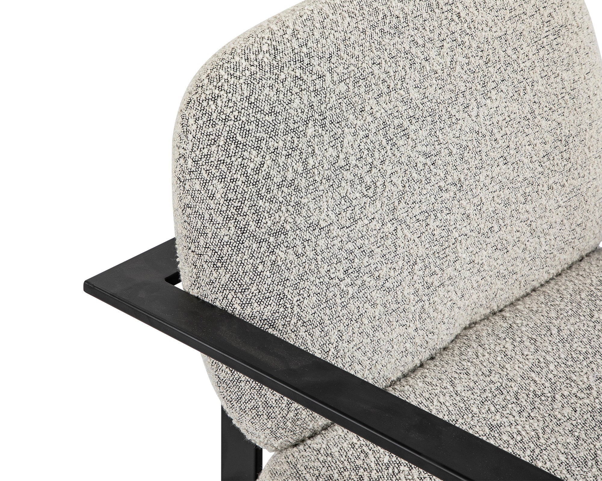 Archivolto Armchair - Whisk Grey Boucle