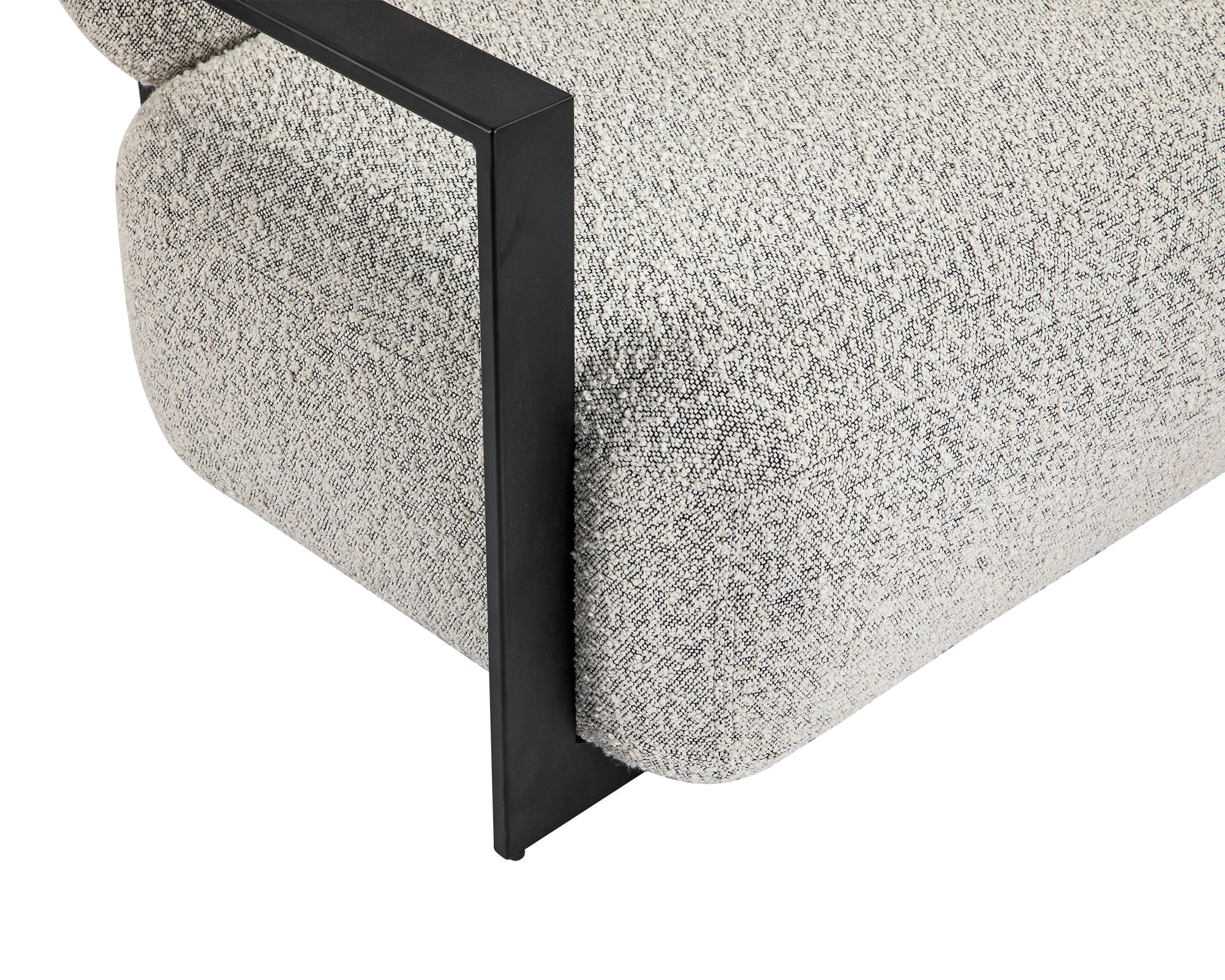 Archivolto Armchair - Whisk Grey Boucle