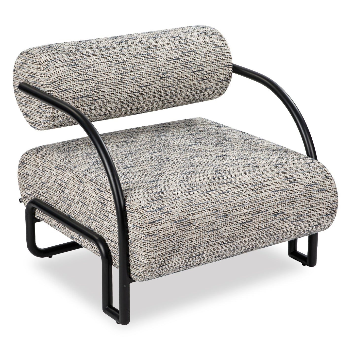 Compo Sherpa Grey Chenille Armchair
