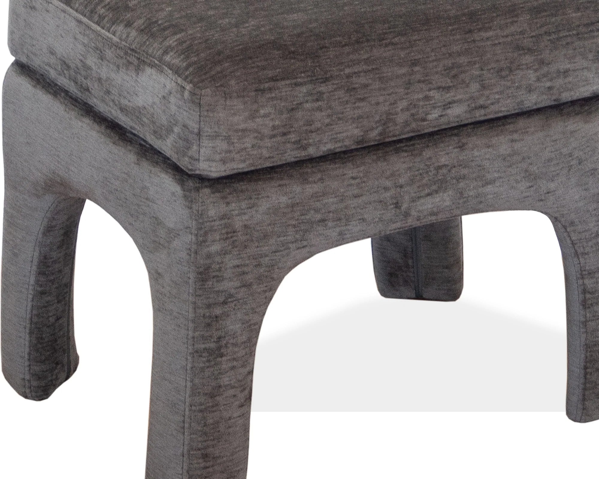 Malcom Sysley Chalk Chenille Stool II