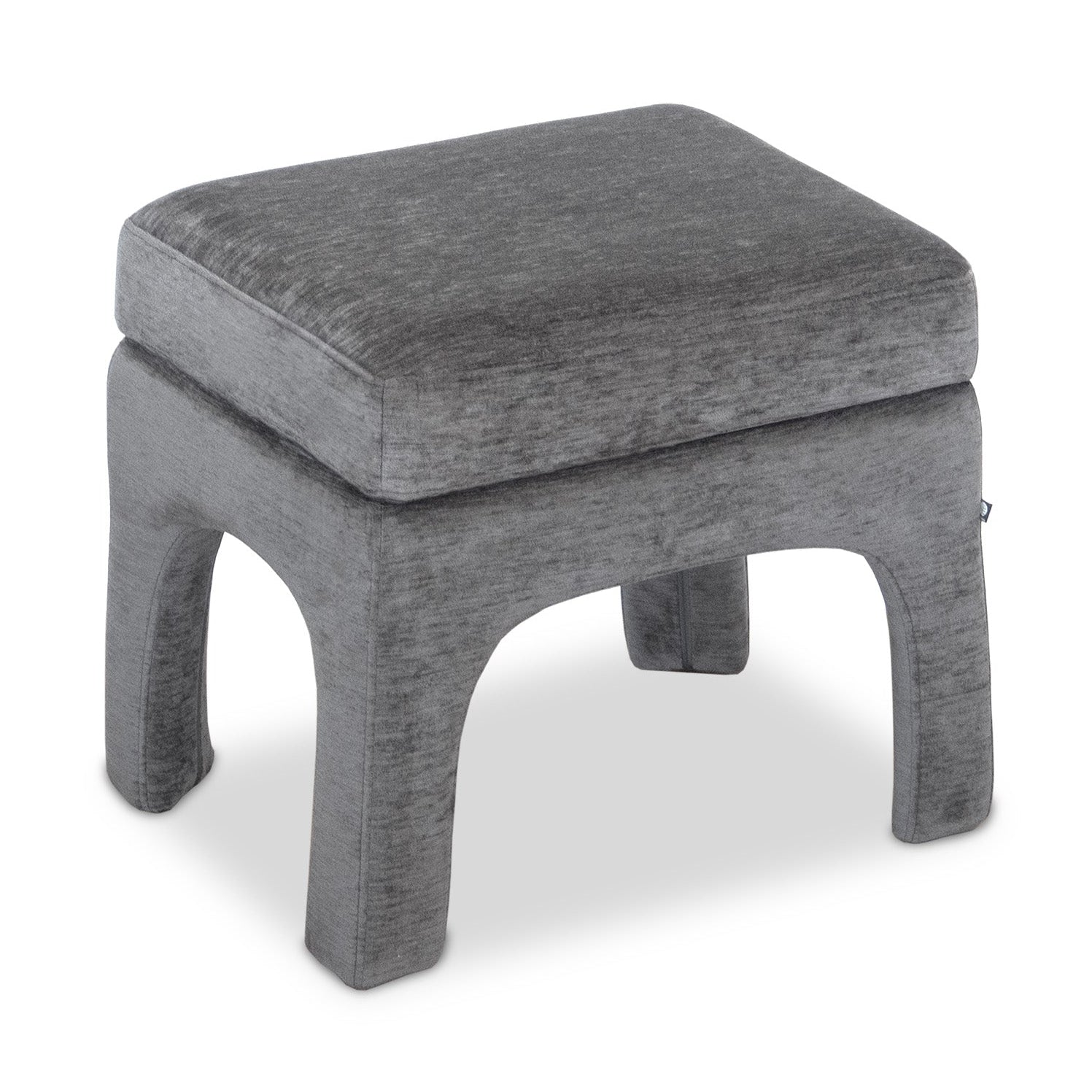 Malcom Sysley Chalk Chenille Stool II